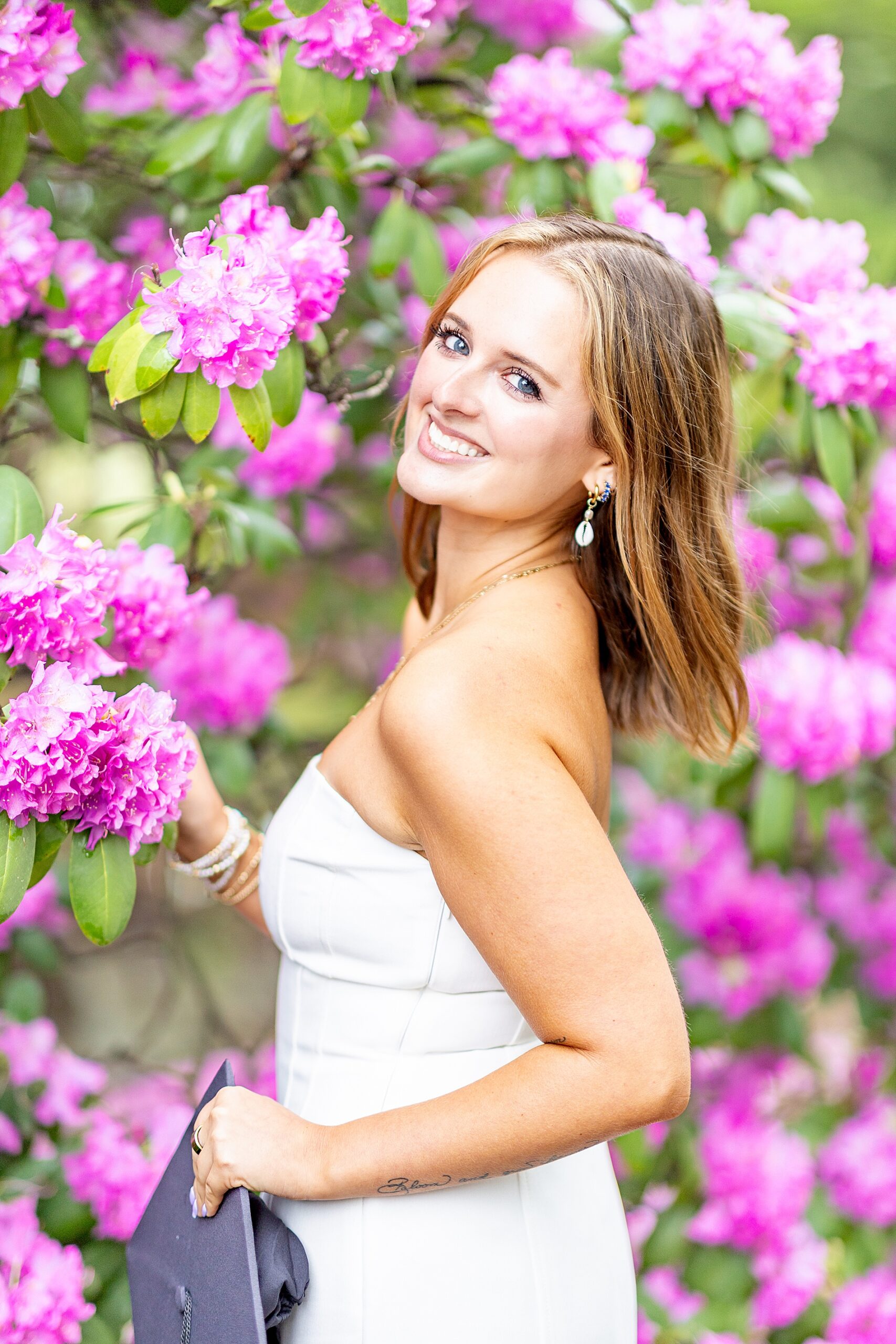 spring senior portraits