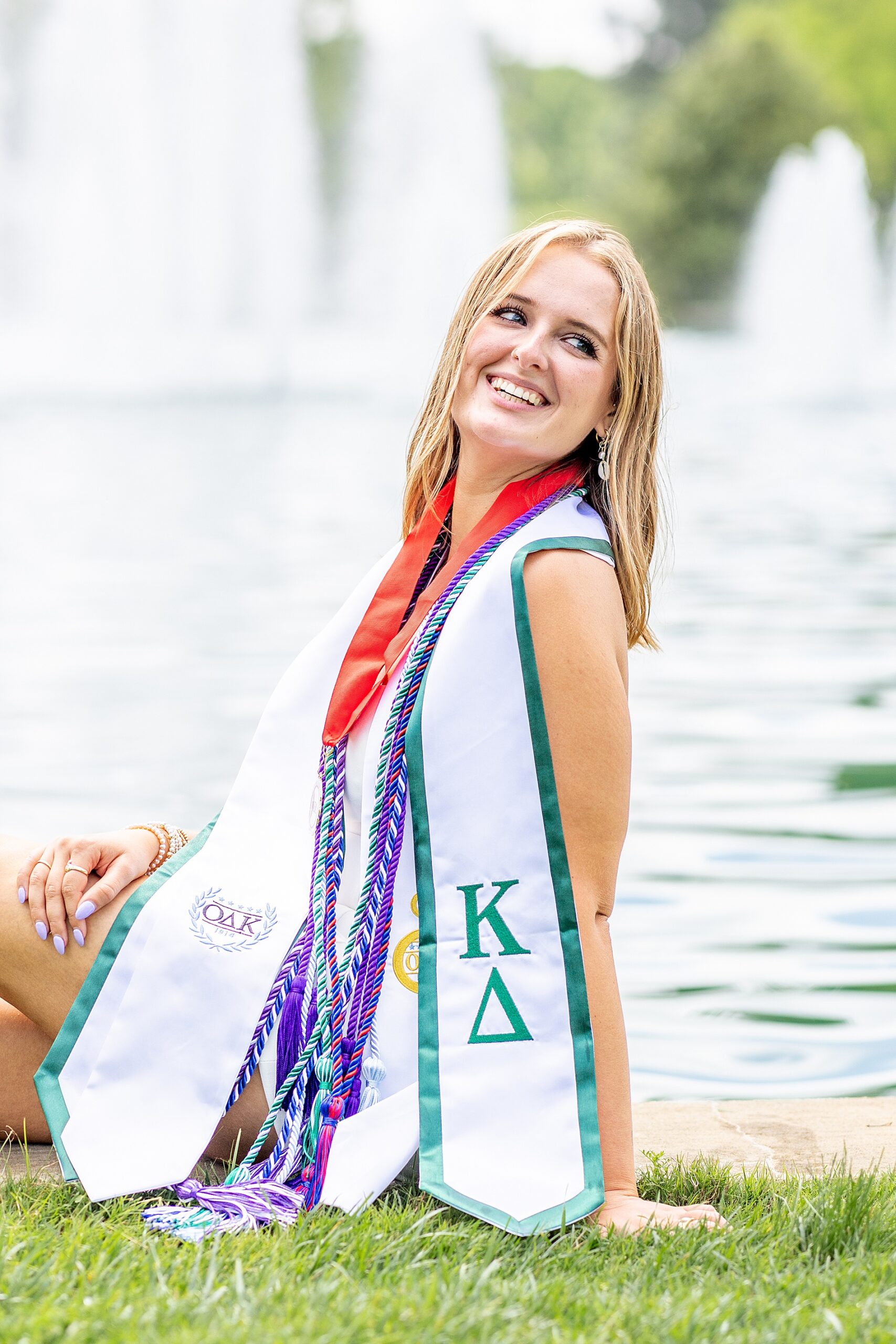 Greenville SC portrait photographer captures college graduate