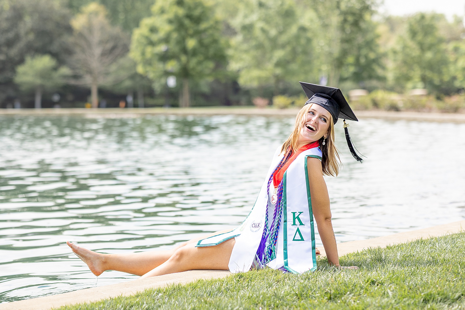 candid senior portraits in Greenville SC