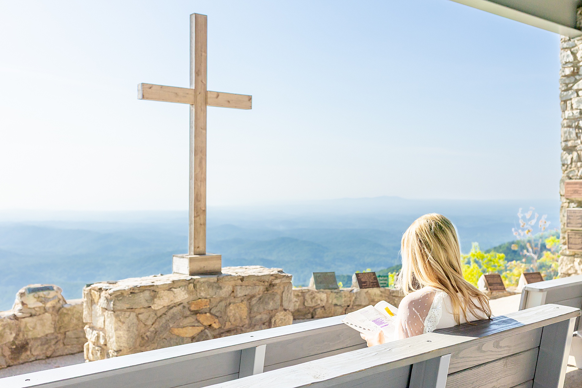 Sunrise Senior Session at Pretty Place Chapel