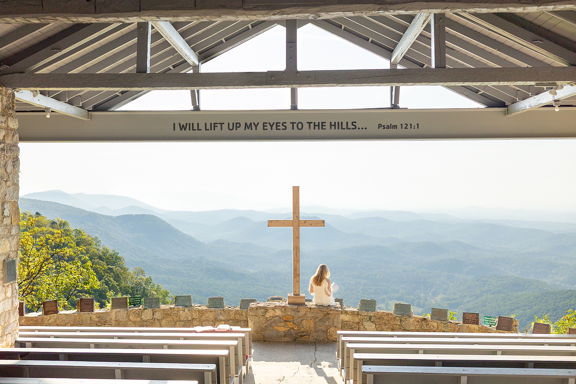 Sunrise Senior Session at Pretty Place Chapel