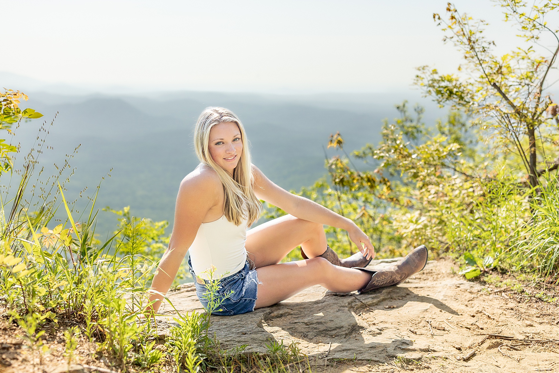 Sunrise Senior Session at Pretty Place Chapel