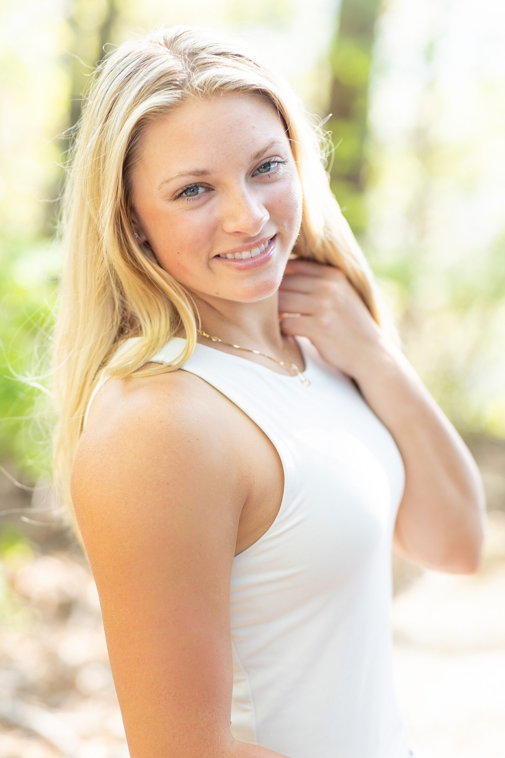 Sunrise Senior Session at Pretty Place Chapel