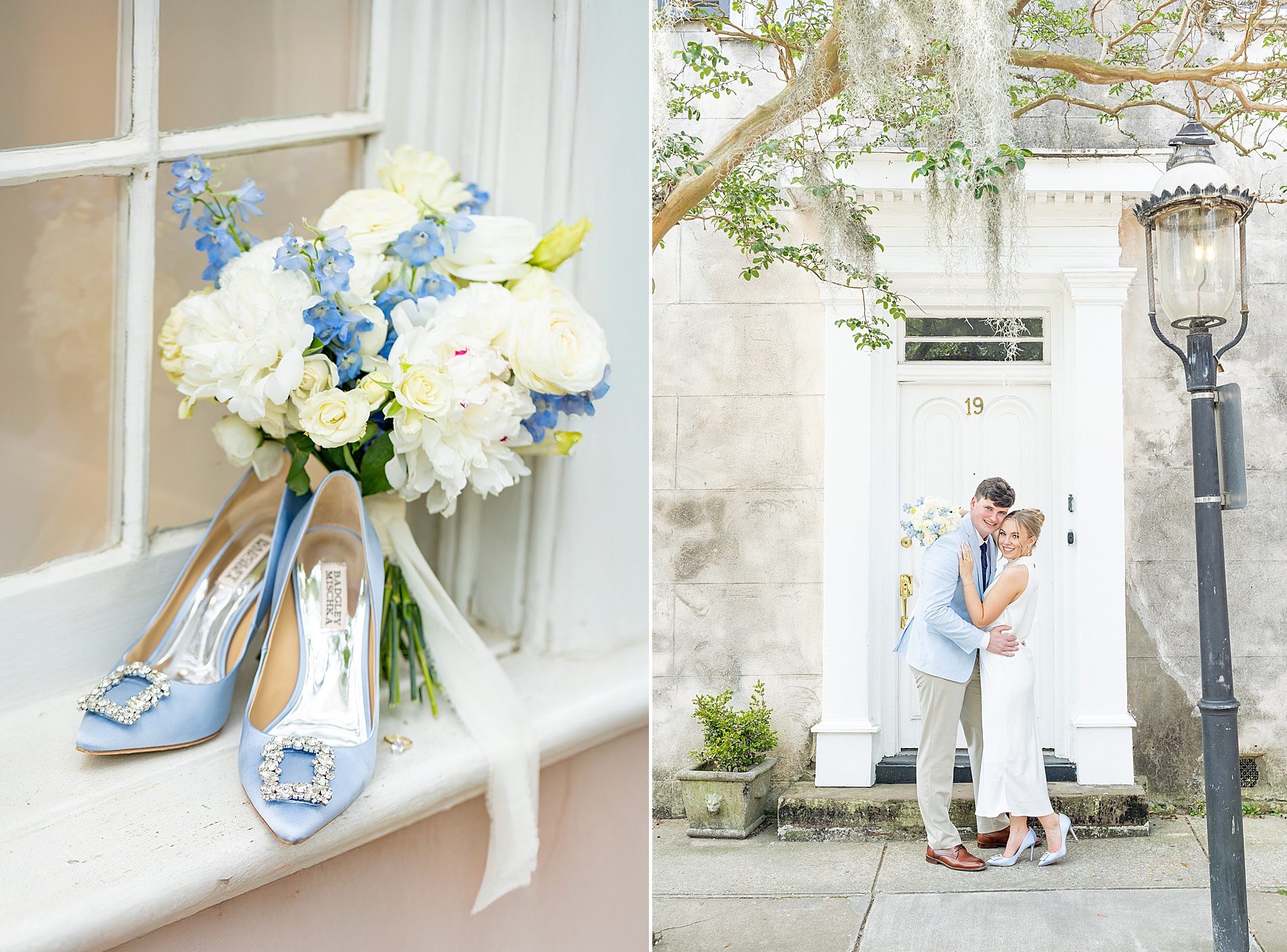 Romantic Charleston engagement session