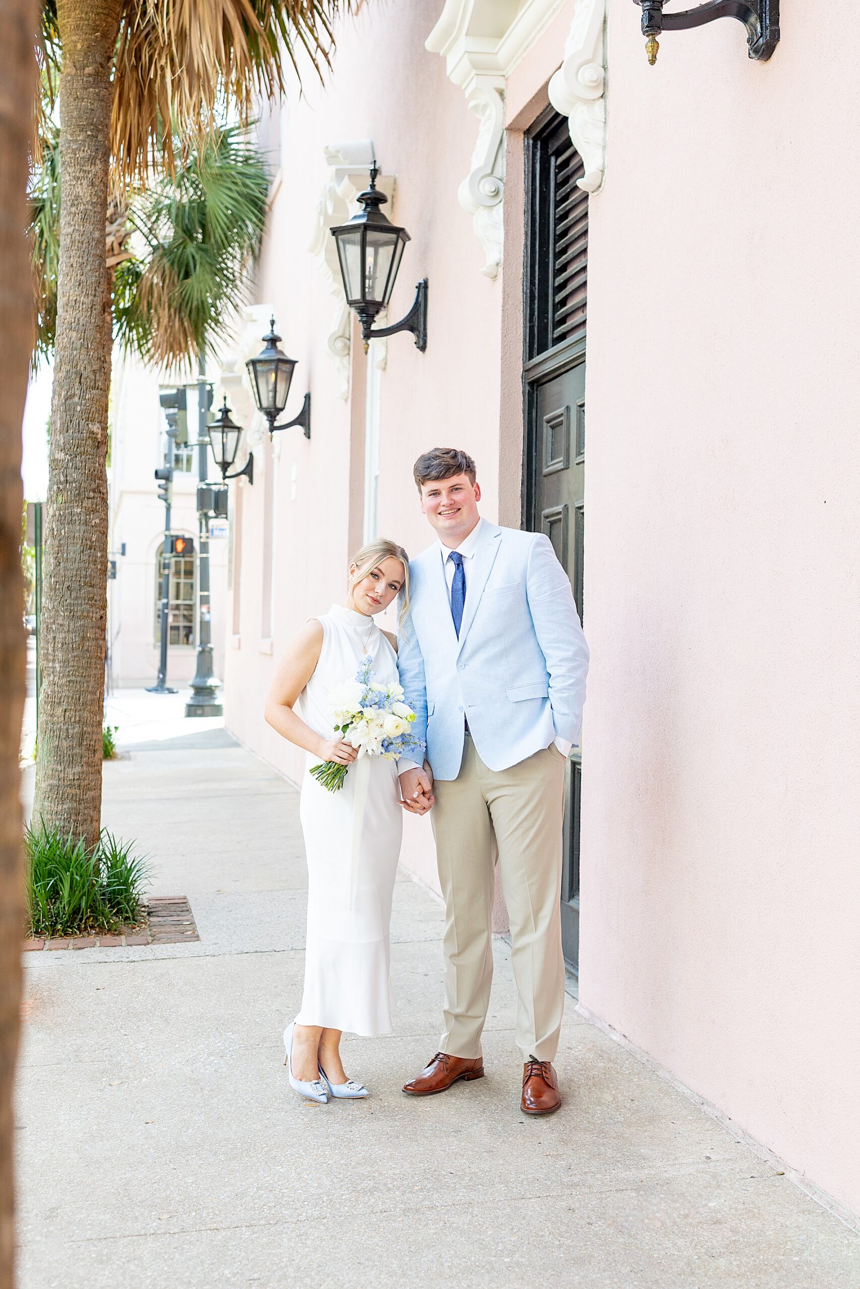 Light and Airy Charleston Engagement