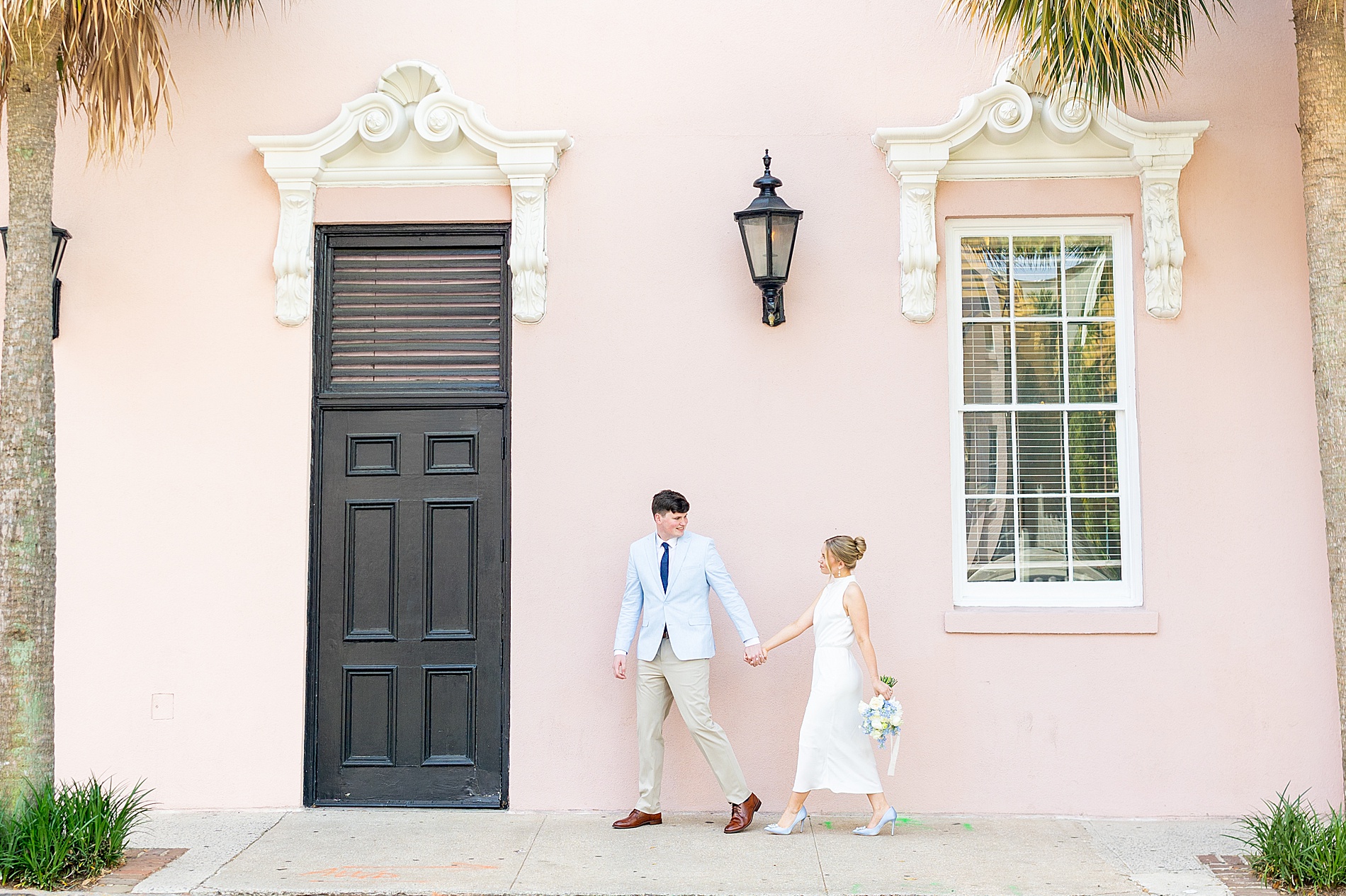 quintessential Charleston engagement