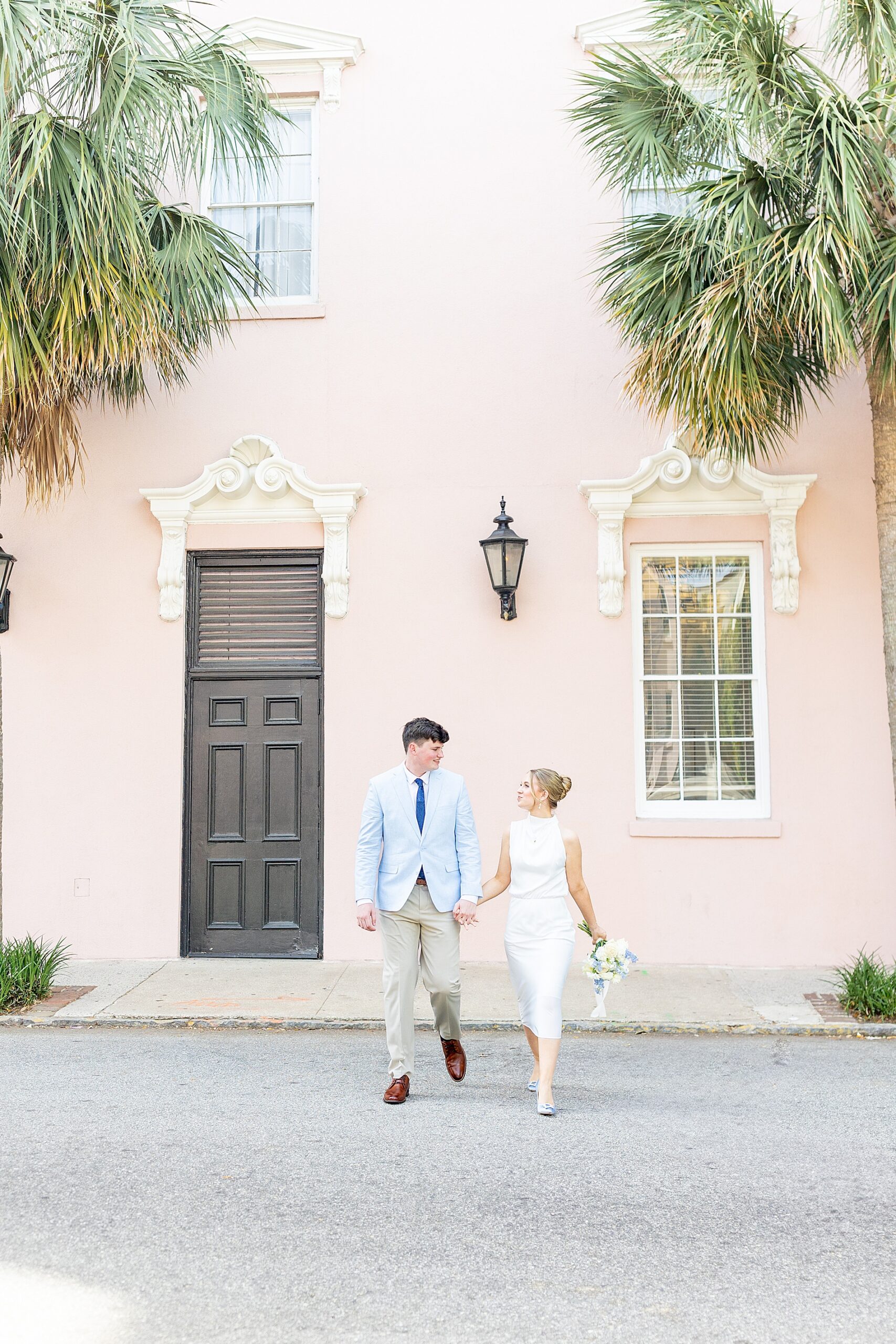 Light and Airy Charleston Engagement