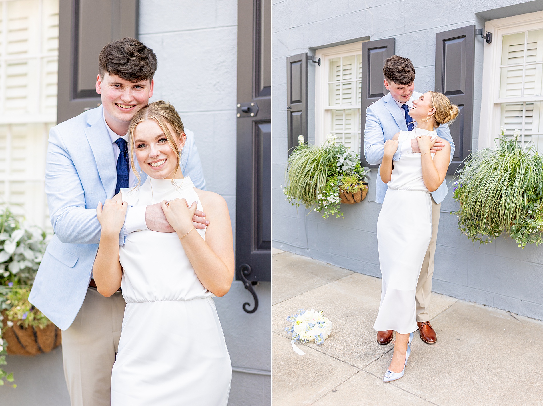 Light and Airy Charleston Engagement