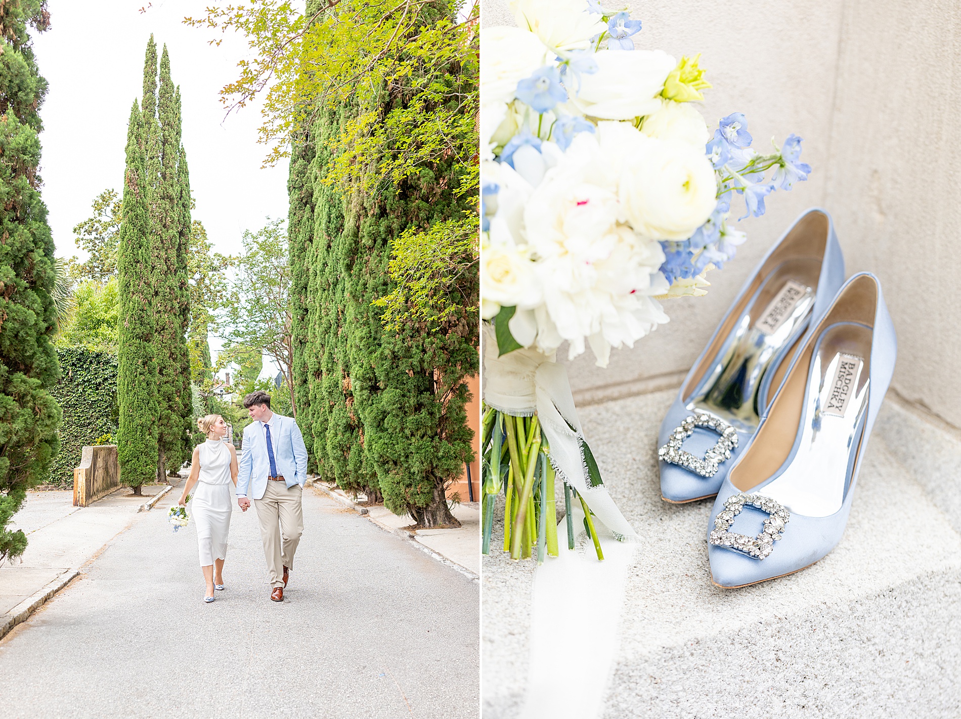 Light and Airy Charleston Engagement