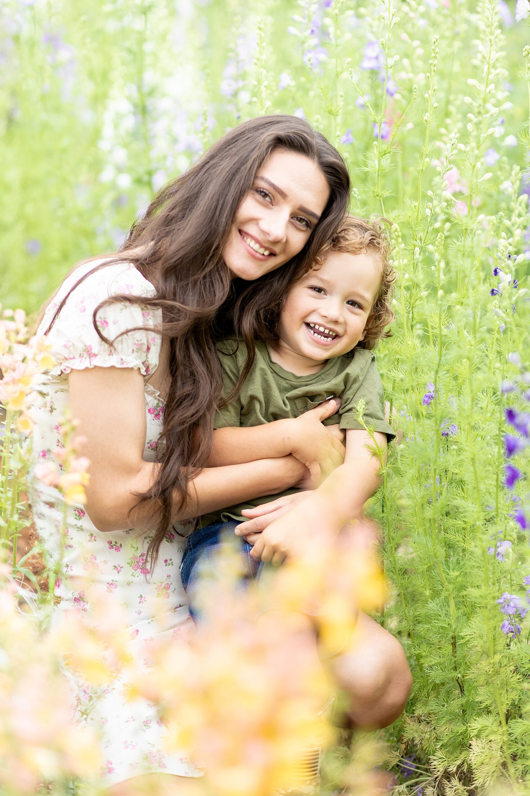Spring Mini Sessions in Greenville, SC at Rabbit Crest Farms