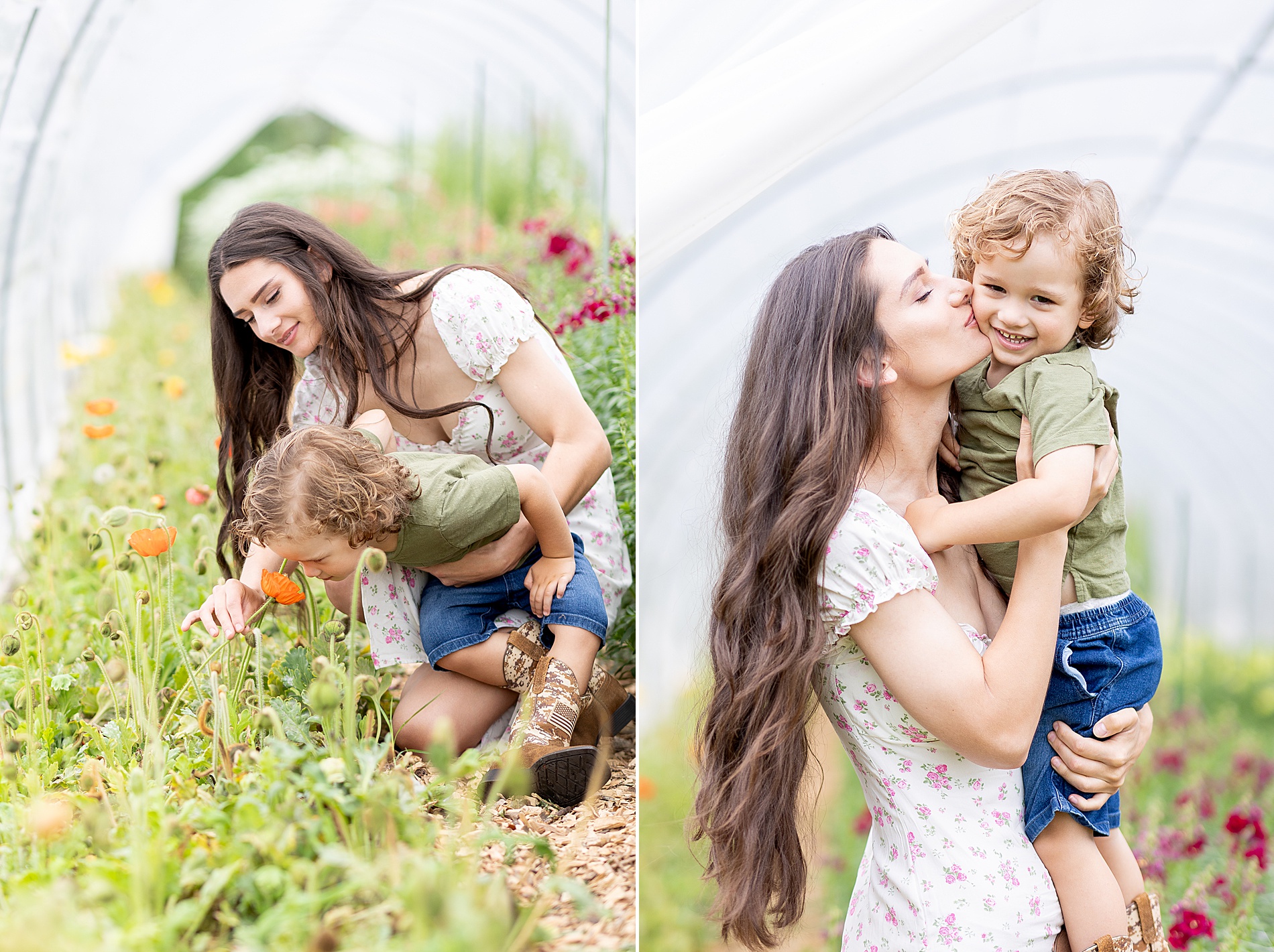 Spring Mini Sessions in Greenville, SC at Rabbit Crest Farms