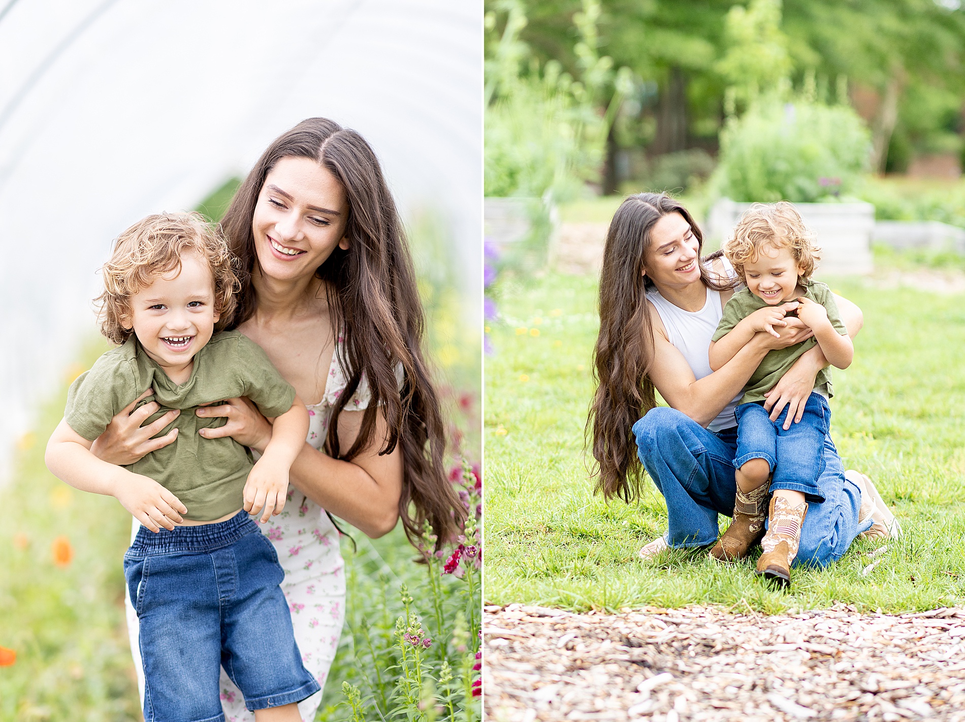 Spring Mini Sessions in Greenville, SC at Rabbit Crest Farms