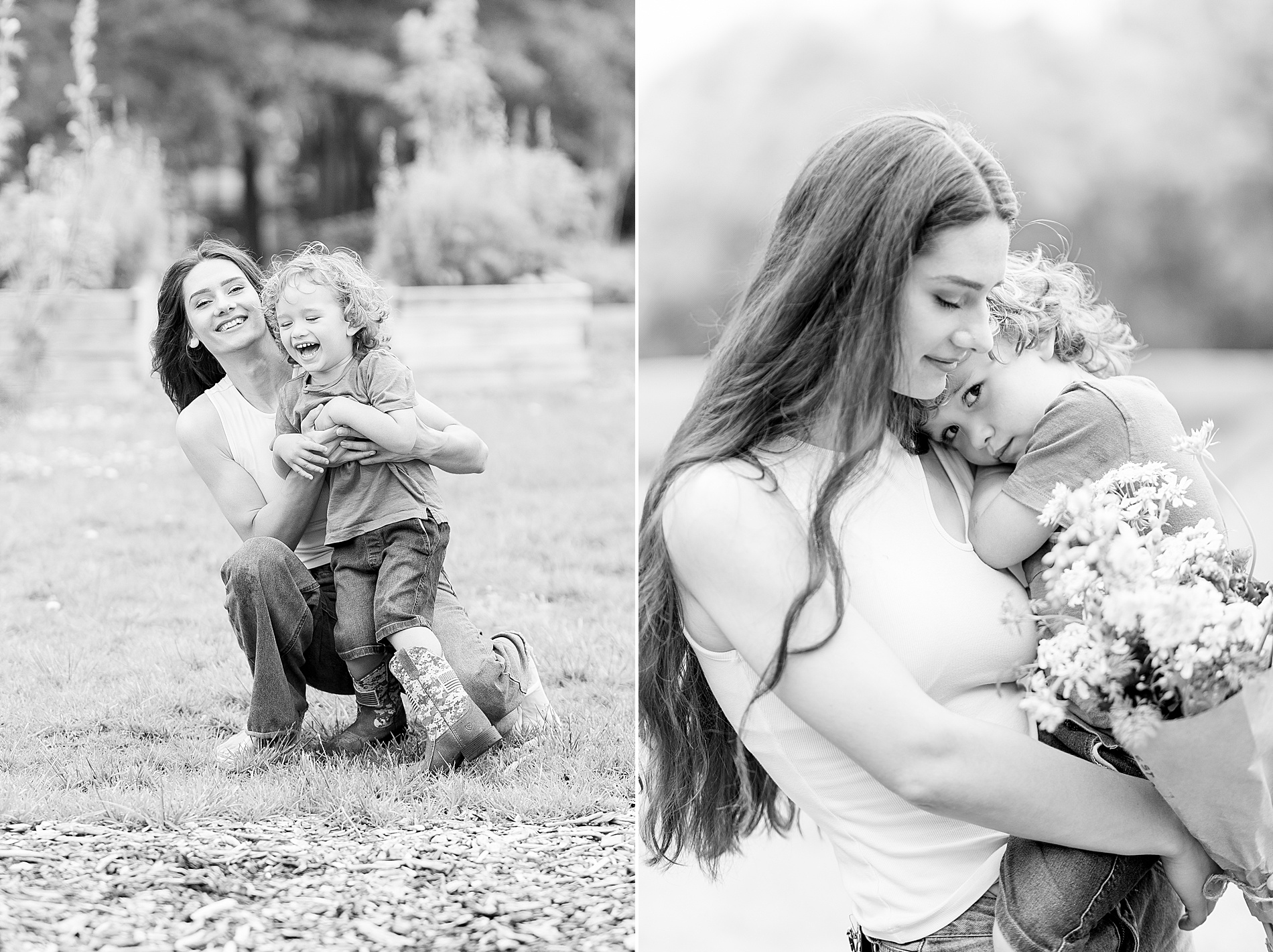 candid family photos from Greenville, SC mini session