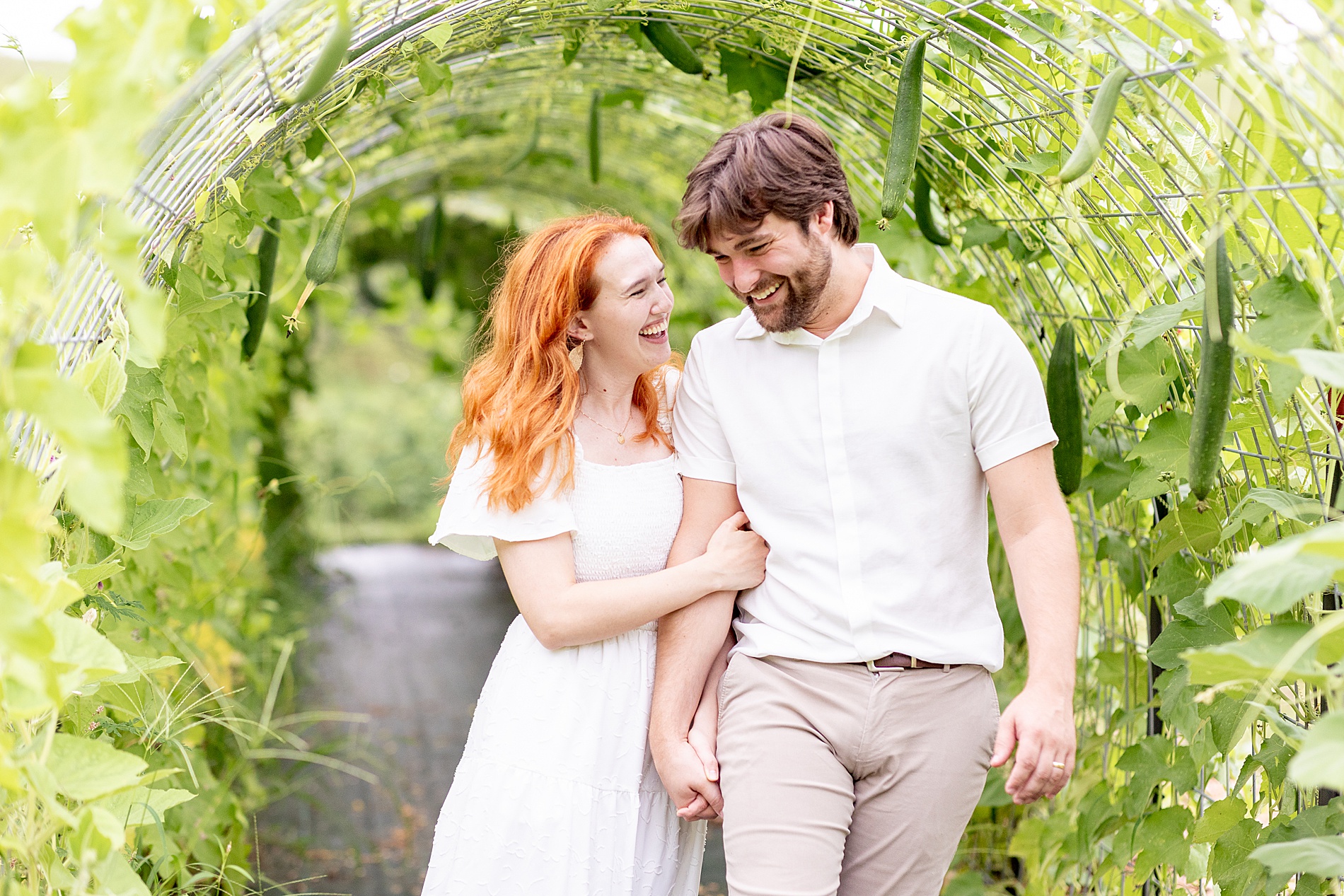 Asheville, NC Anniversary portraits of couple