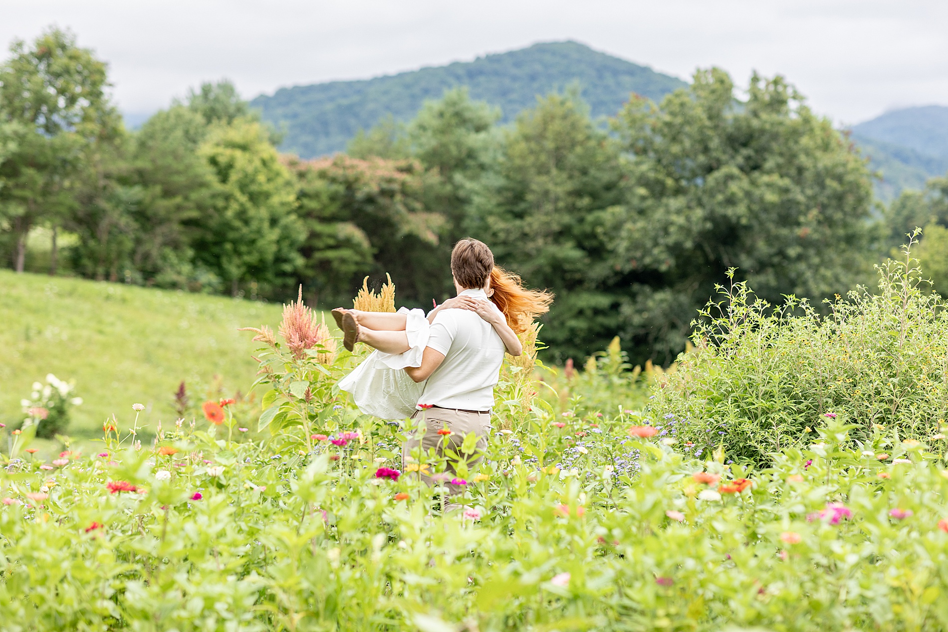 Anniversary Session at The Never Ending Flower Farm  