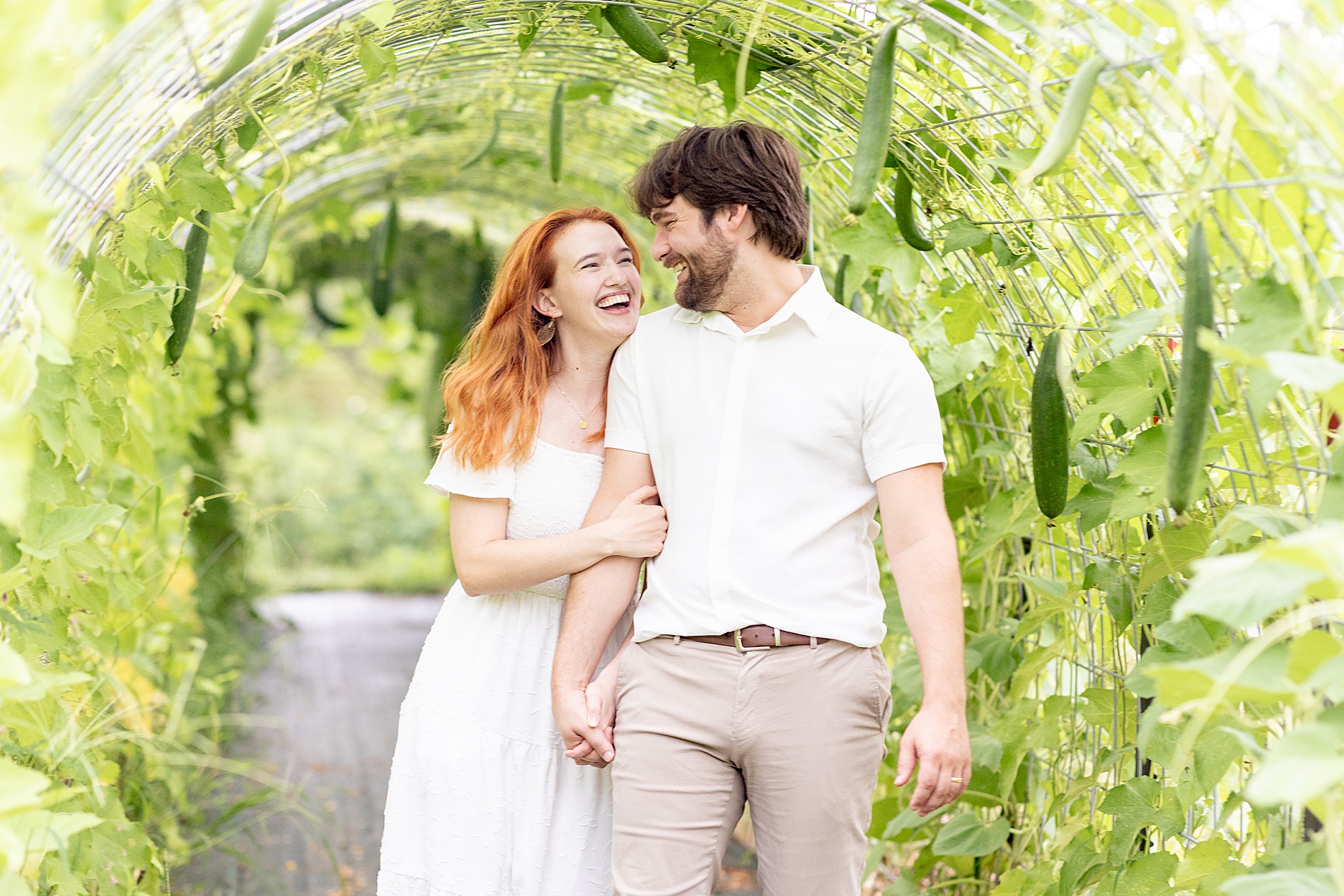 Anniversary Session at The Never Ending Flower Farm | Asheville, NC Wedding Photographer