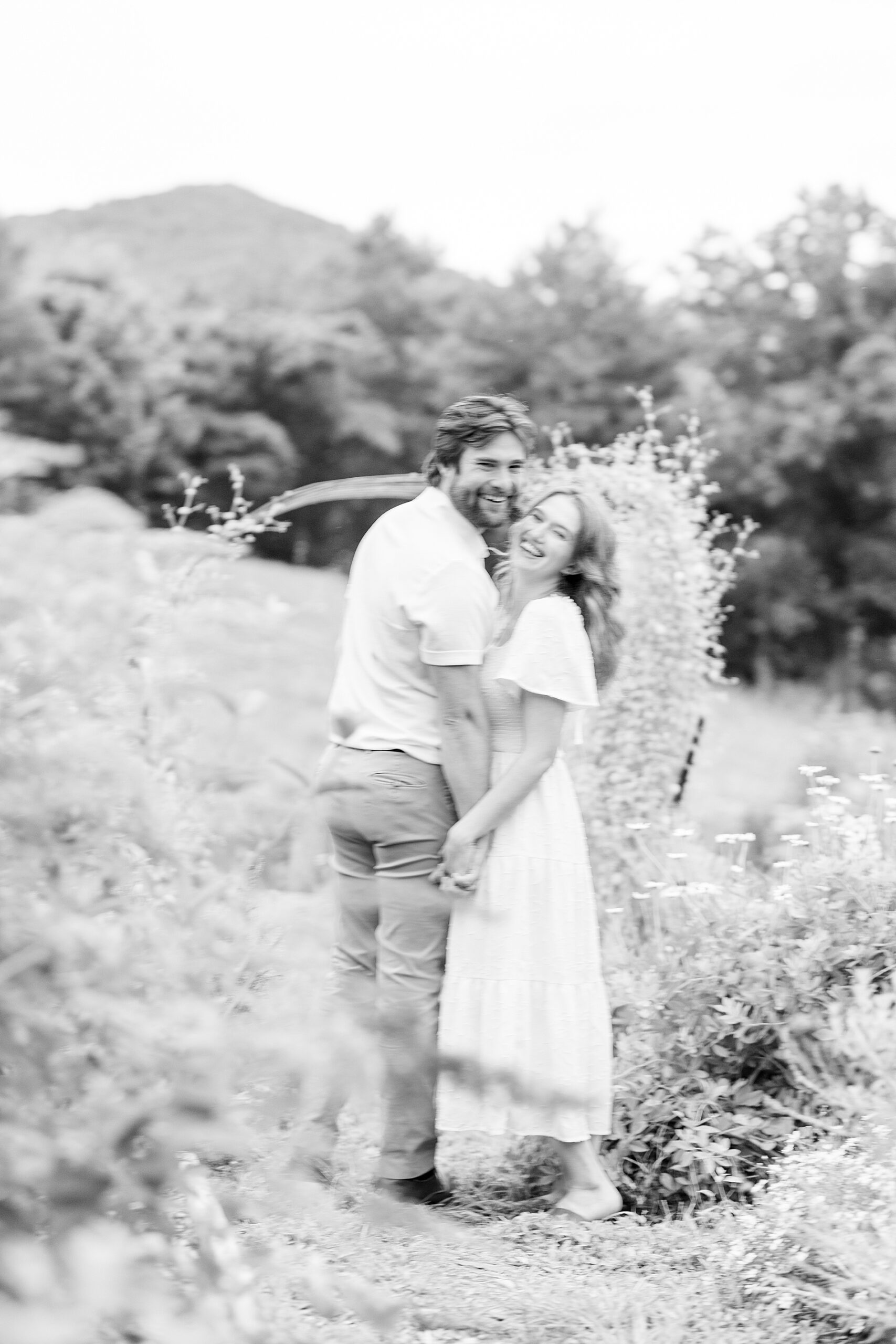 timeless couple portraits from Asheville NC 