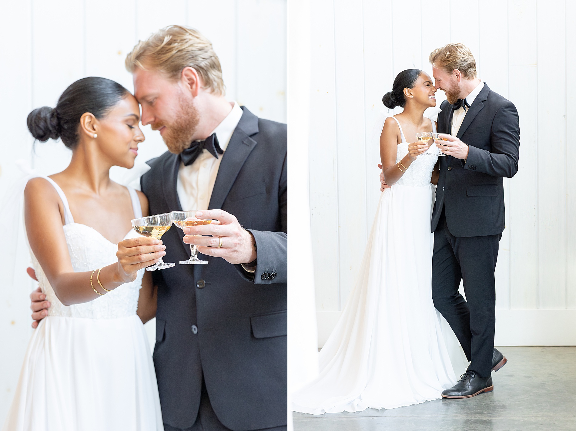 romantic newlywed portraits 