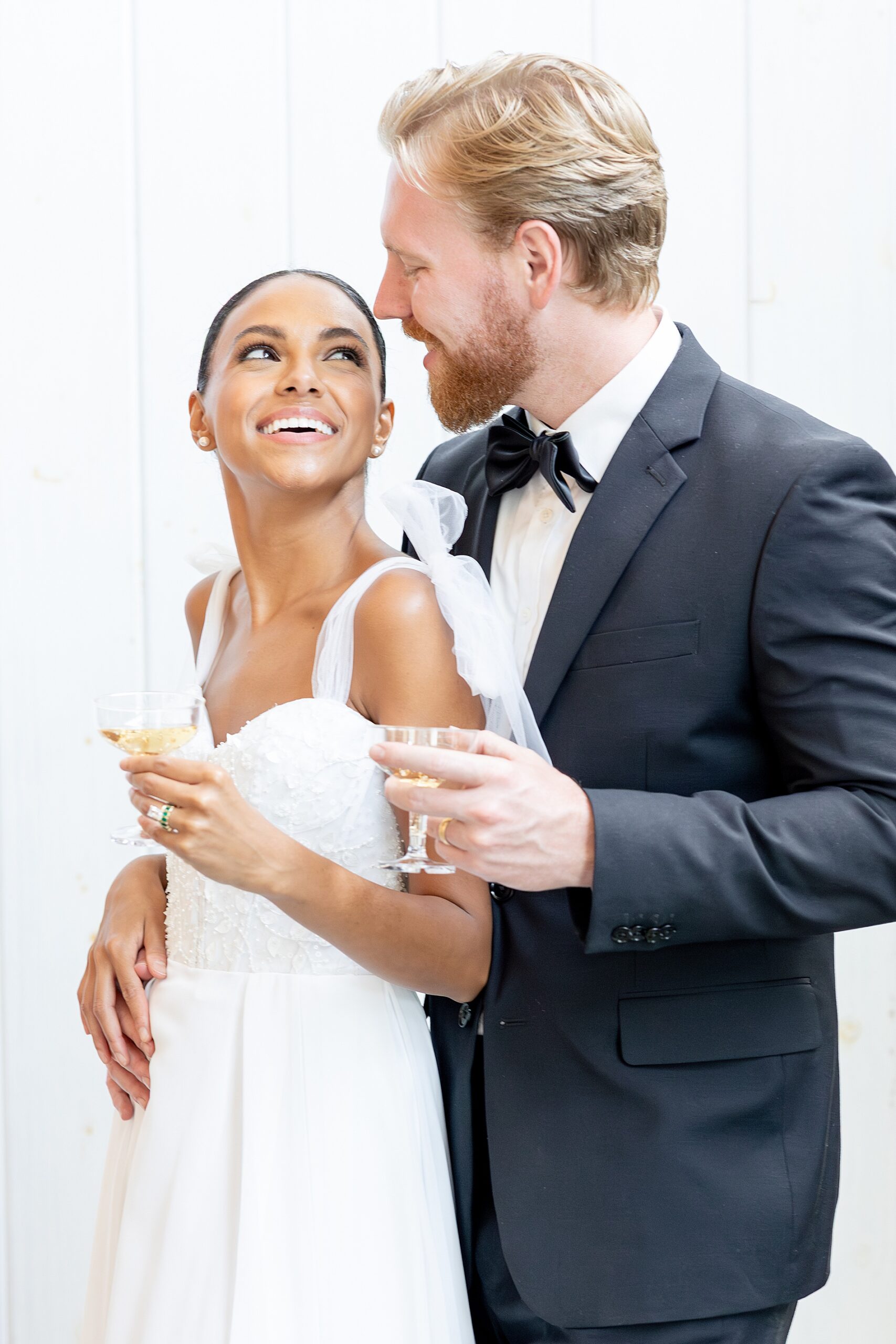 joyful wedding photos from luxury wedding