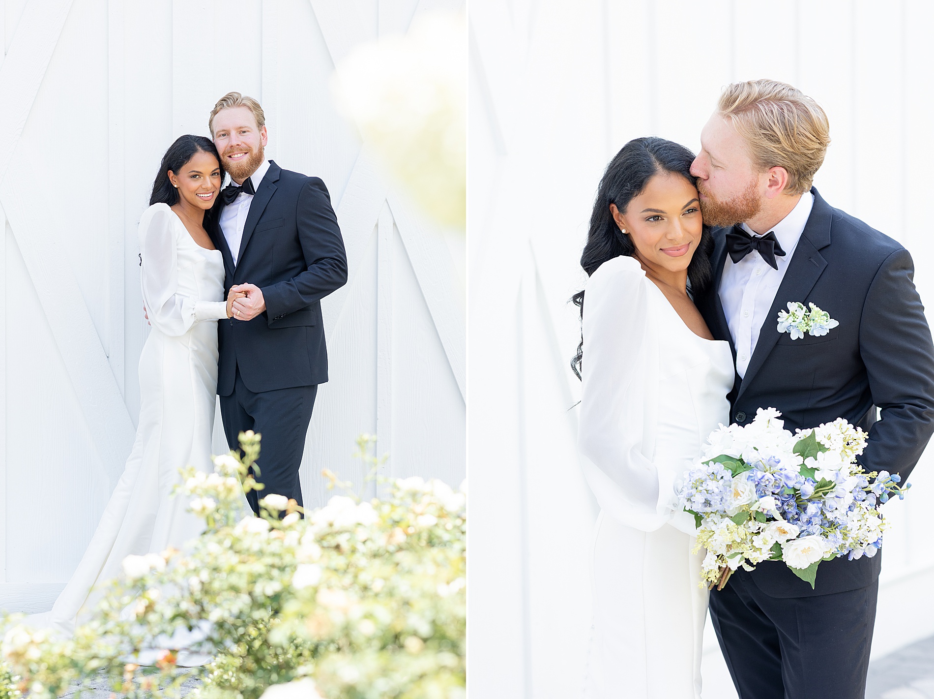 summer wedding portraits 