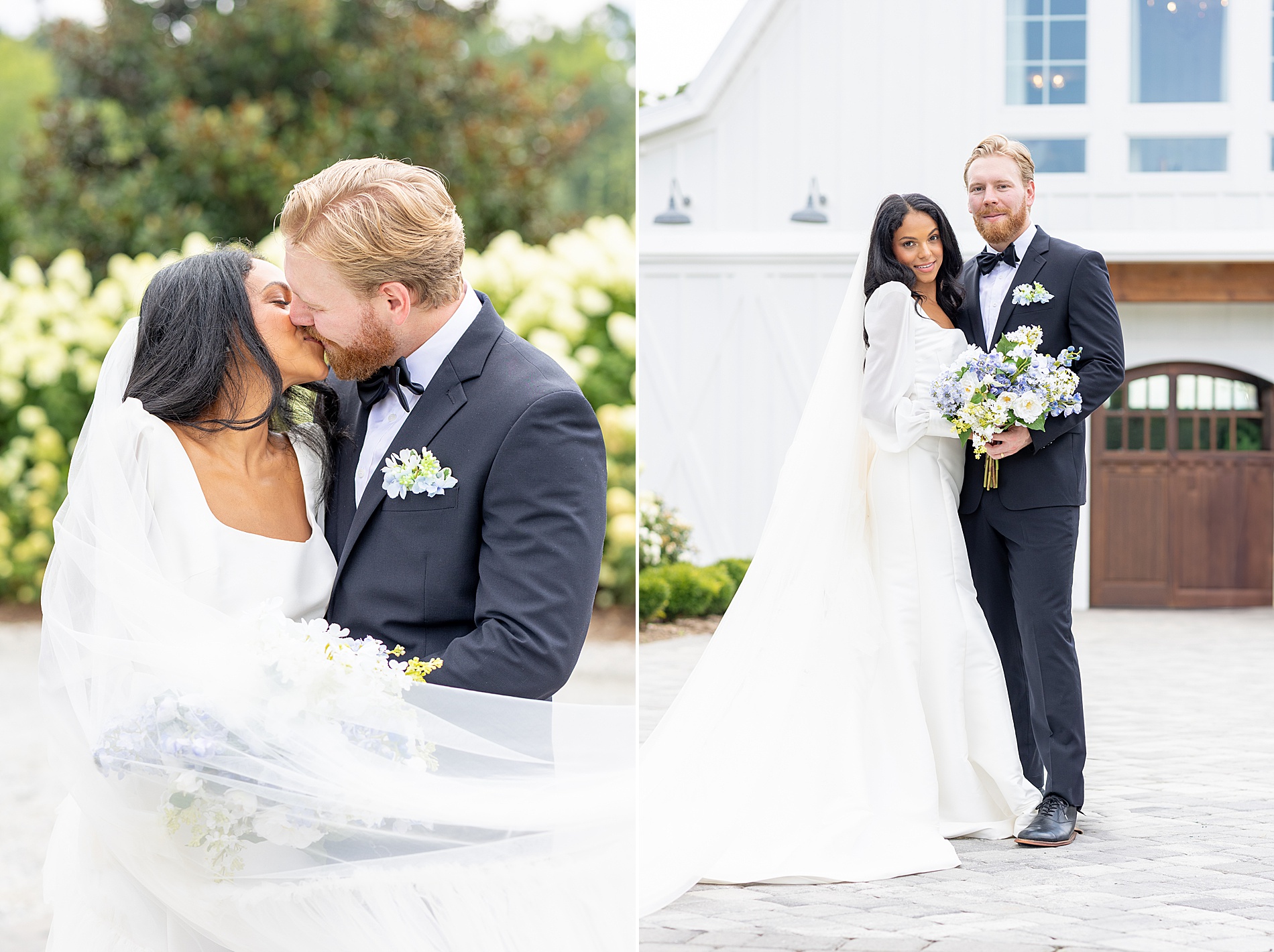 Romantic wedding portraits from Luxury Wedding at Heyward Manor with South Carolina Bride Magazine