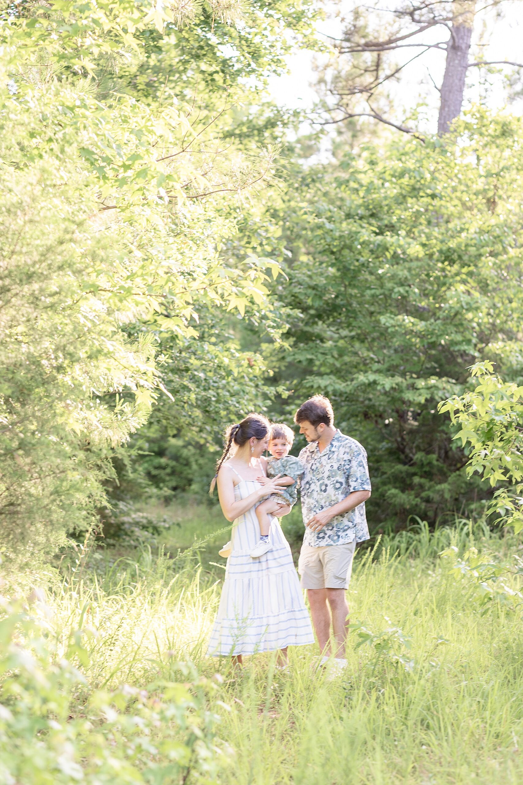 light and airy family portraits