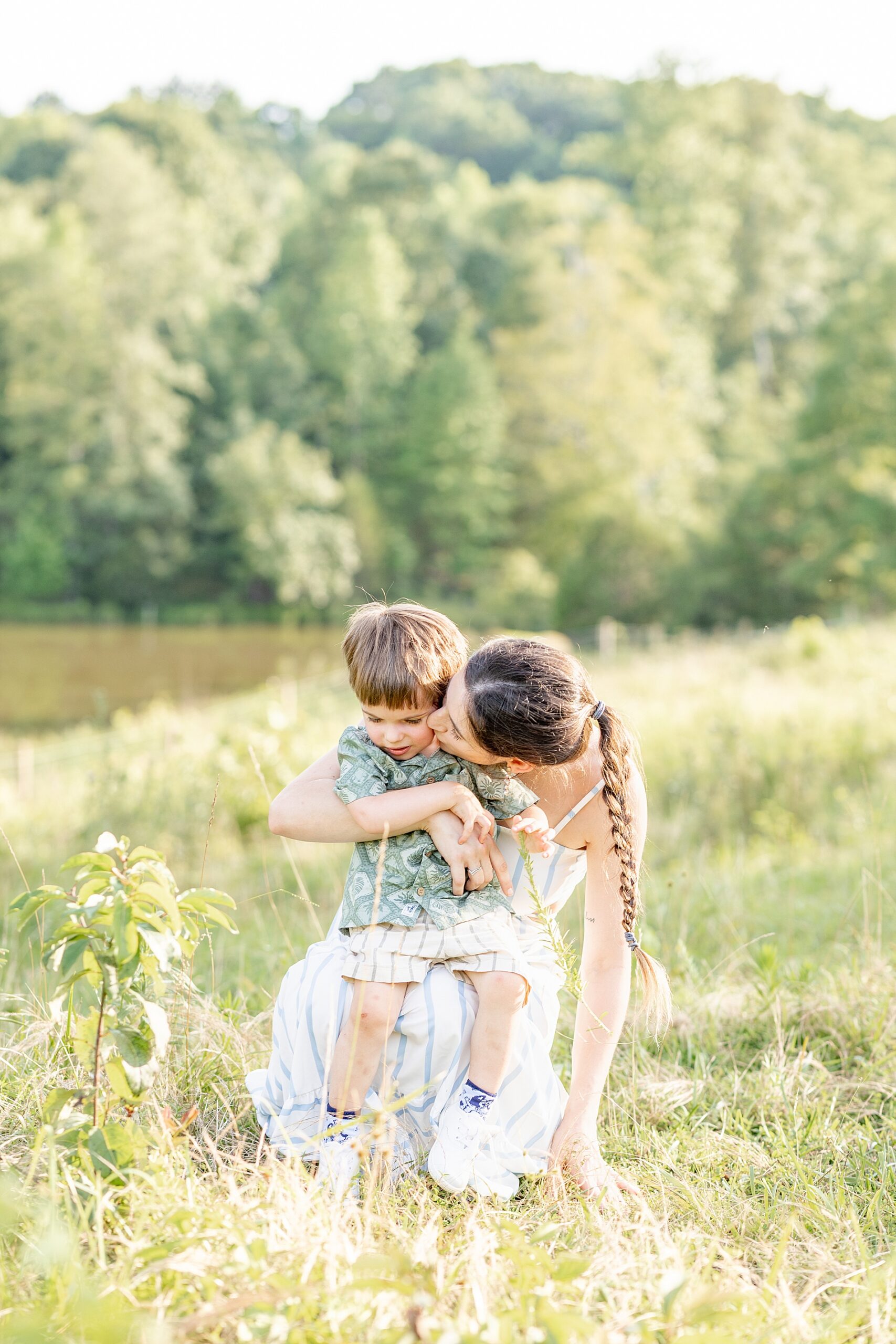 mother son portraits