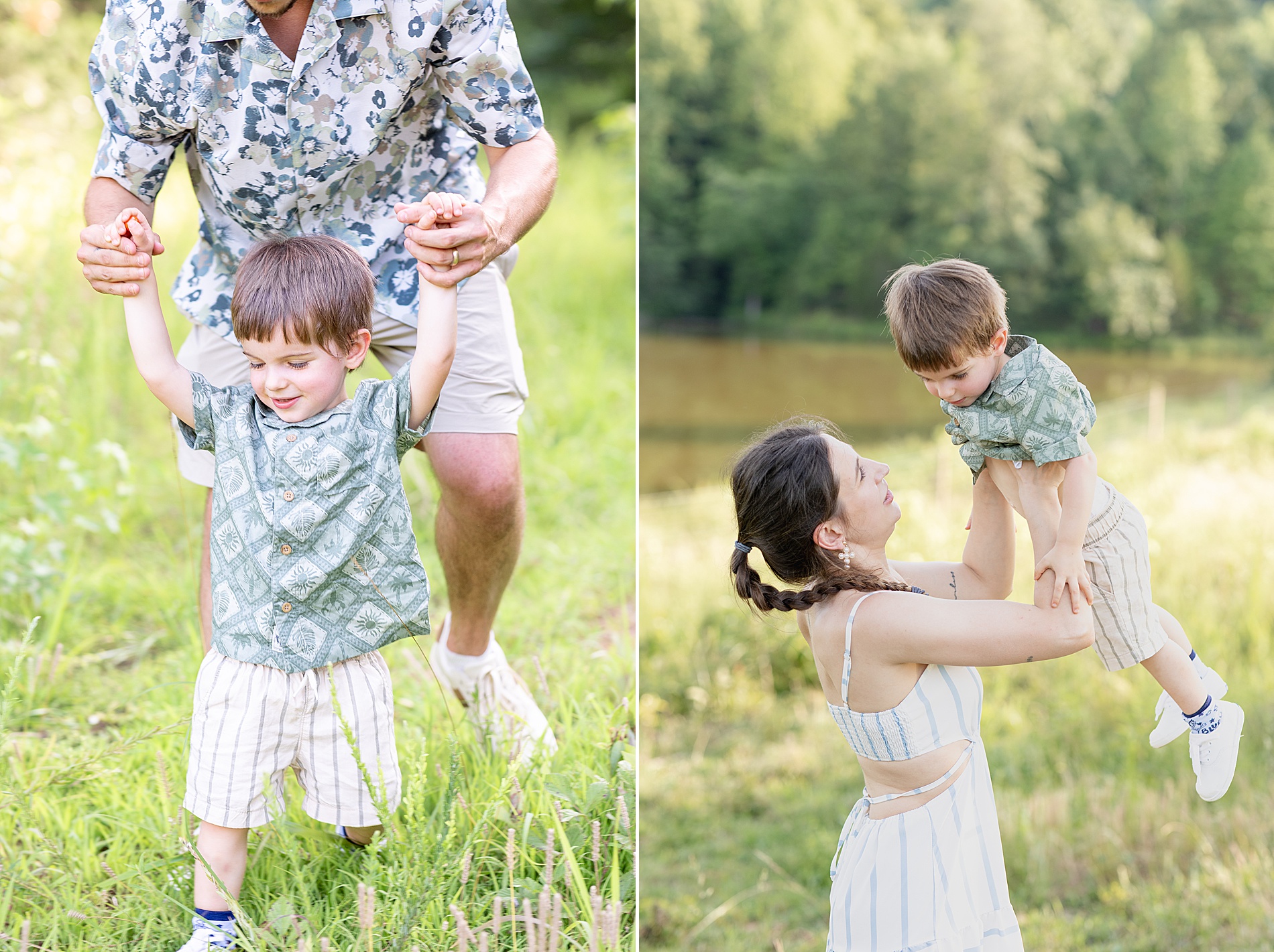 intimate family portraits in Greenville, SC