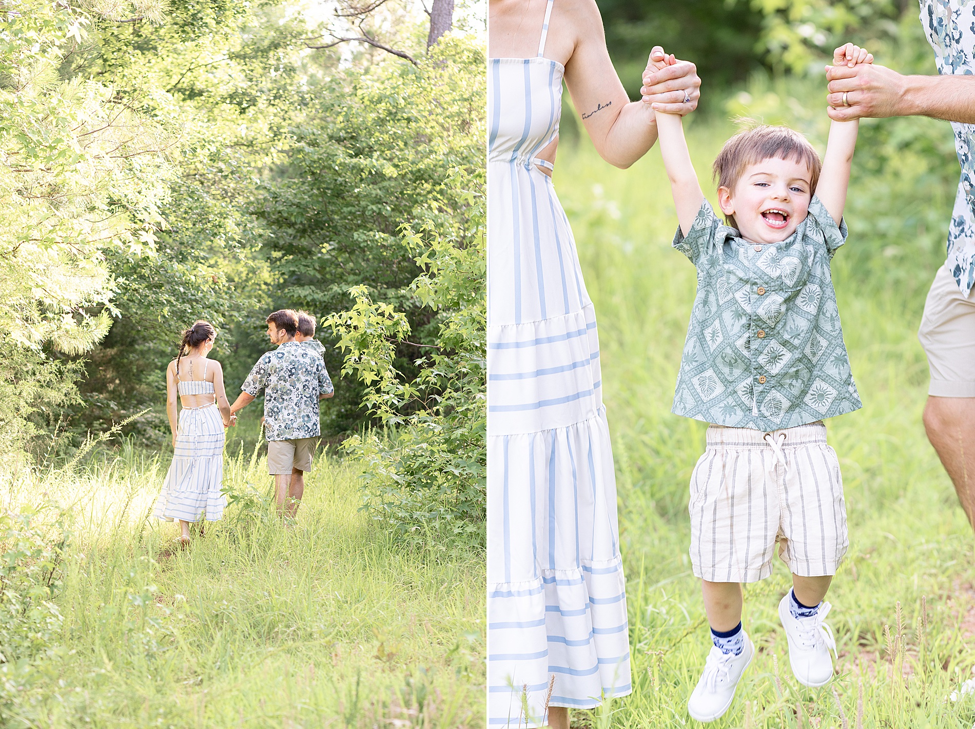 candid family portraits