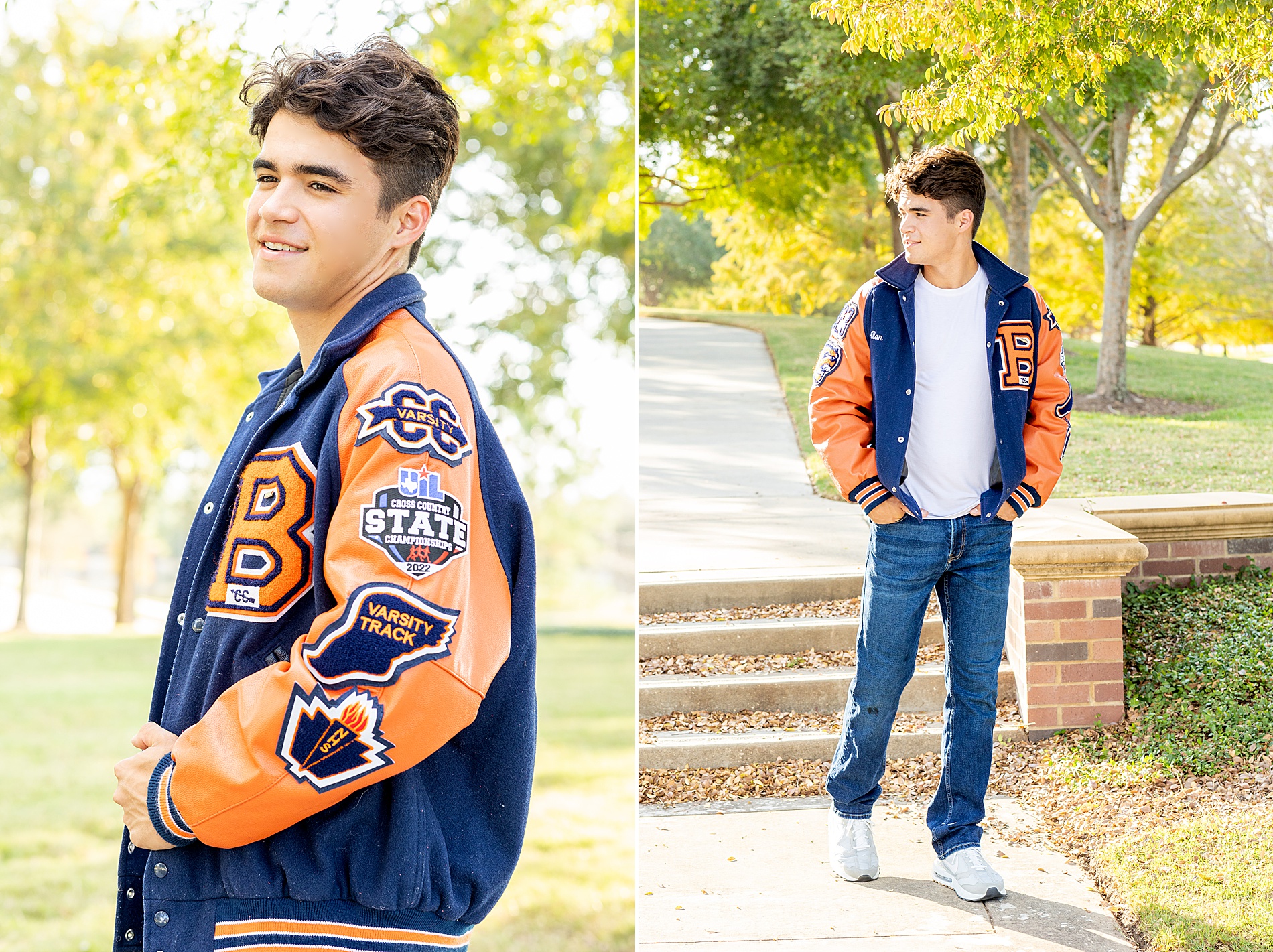 light and airy senior portraits 