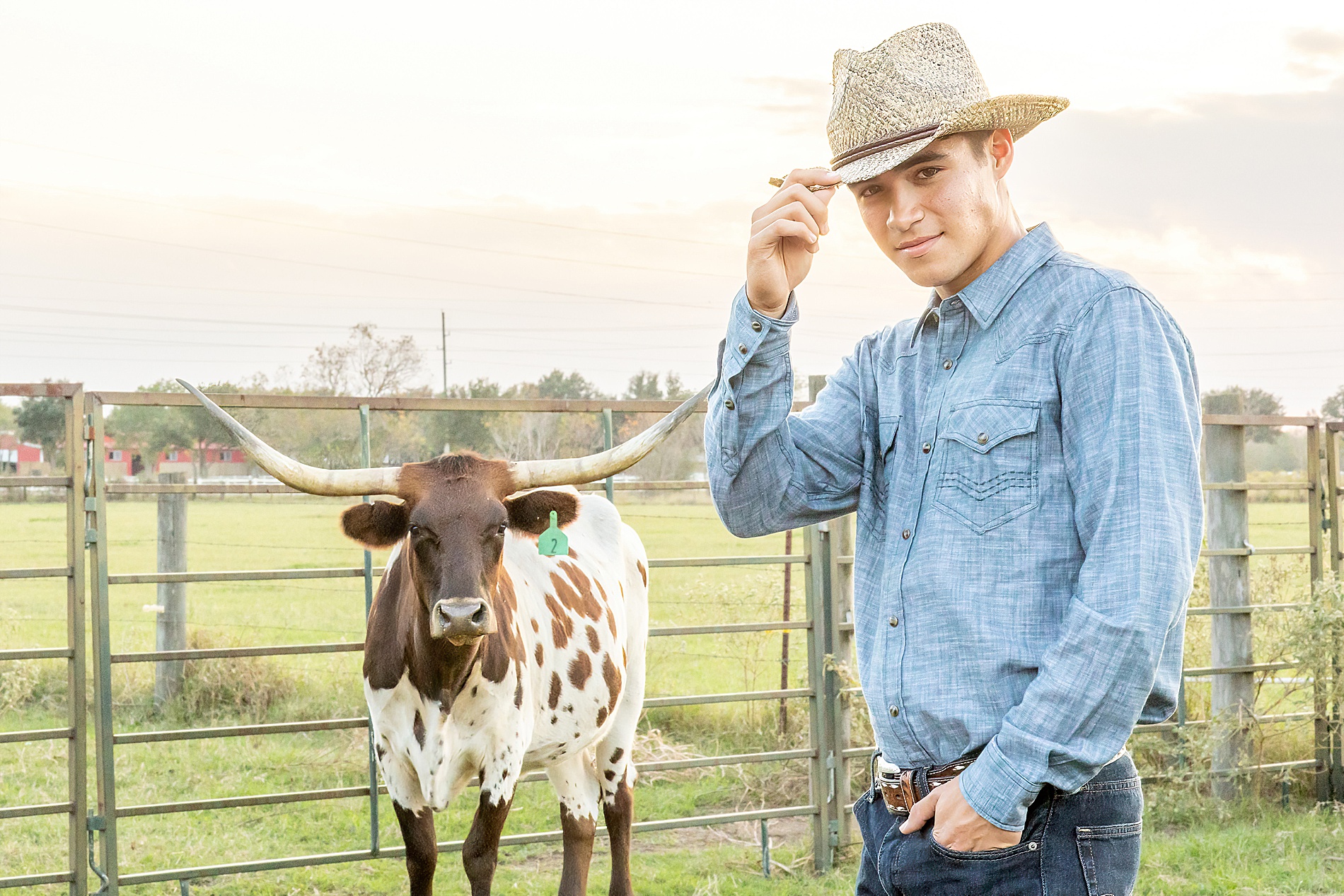 high school senior by Texas Longhorn