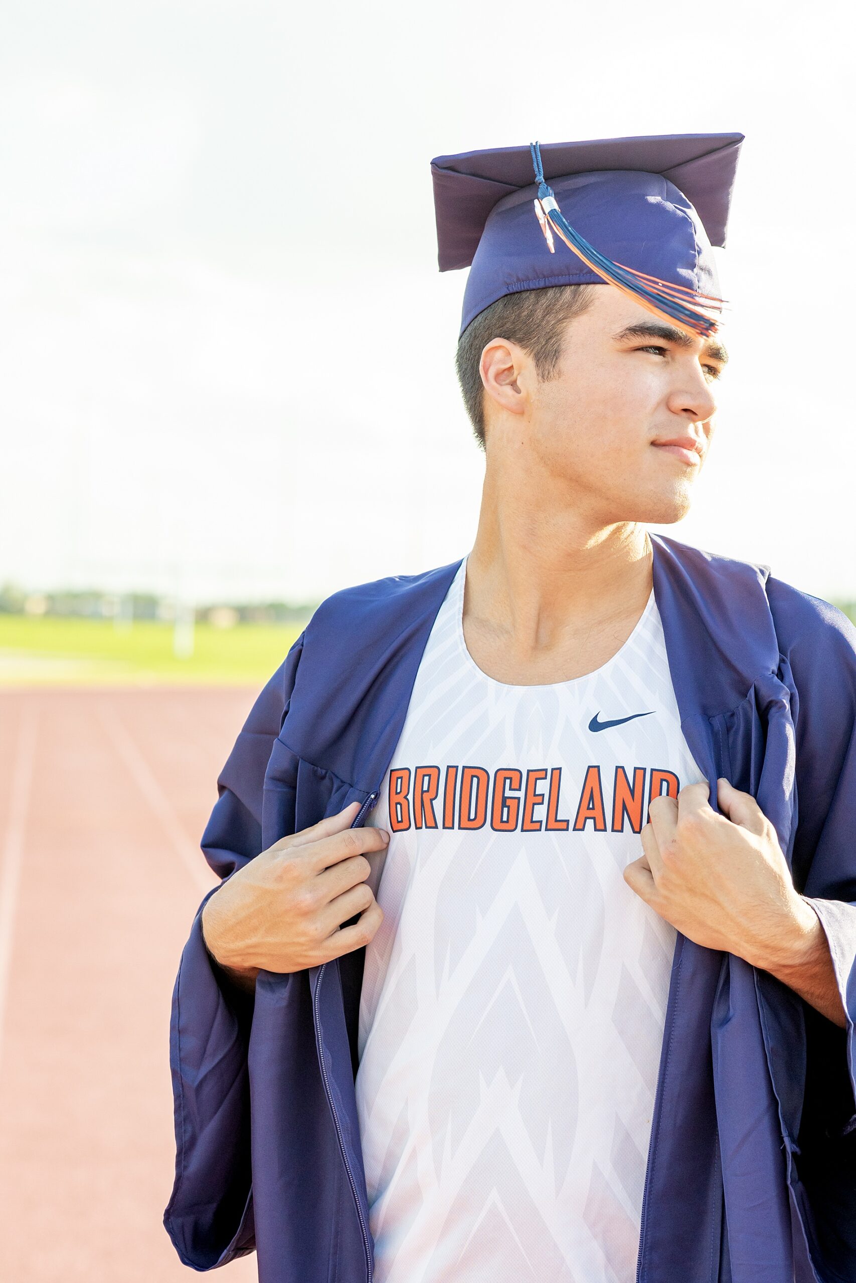 highschool runner senior portraits 