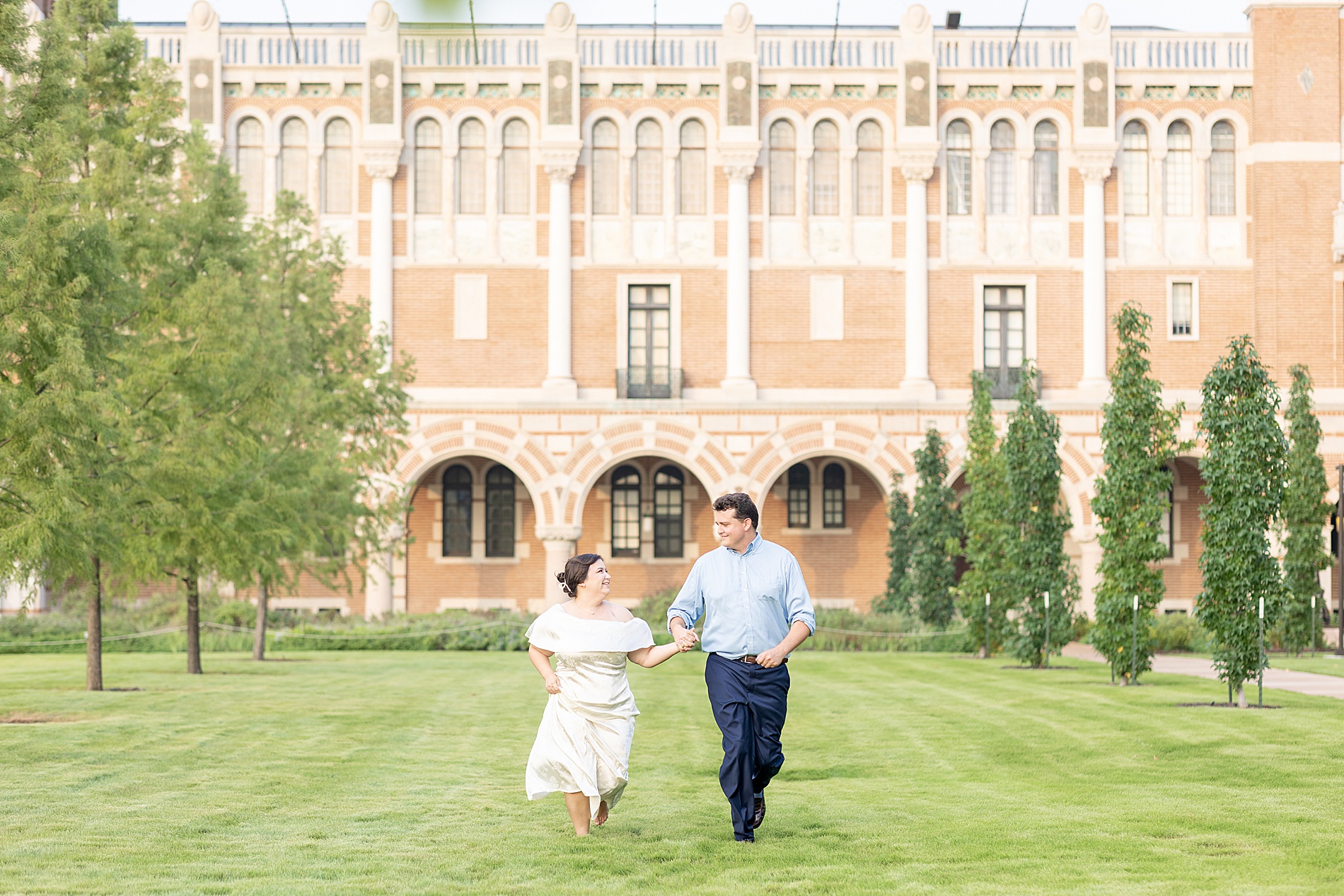 Rice University Engagement Session in Houston, TX