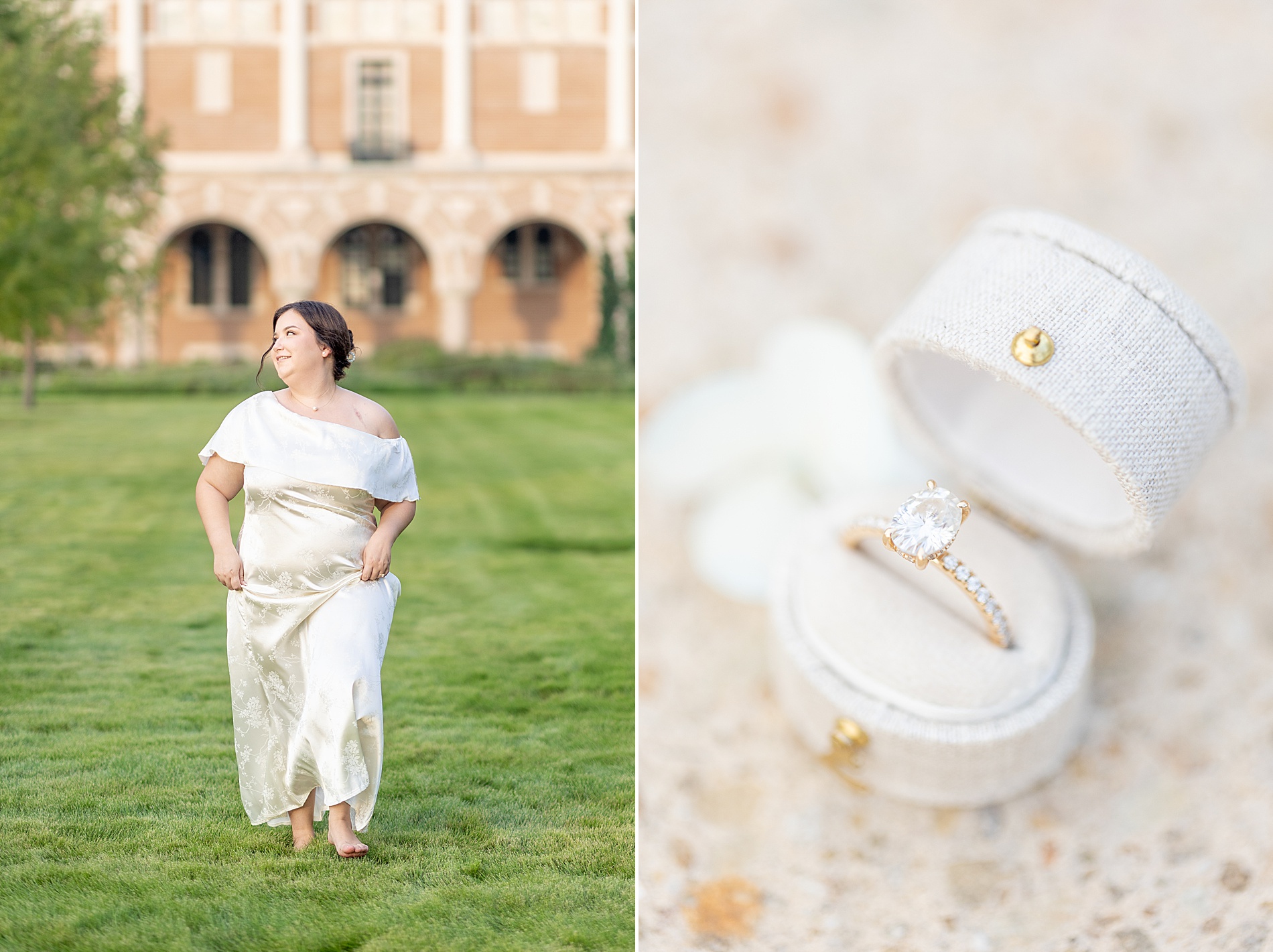 Rice University Engagement Session in Houston, TX