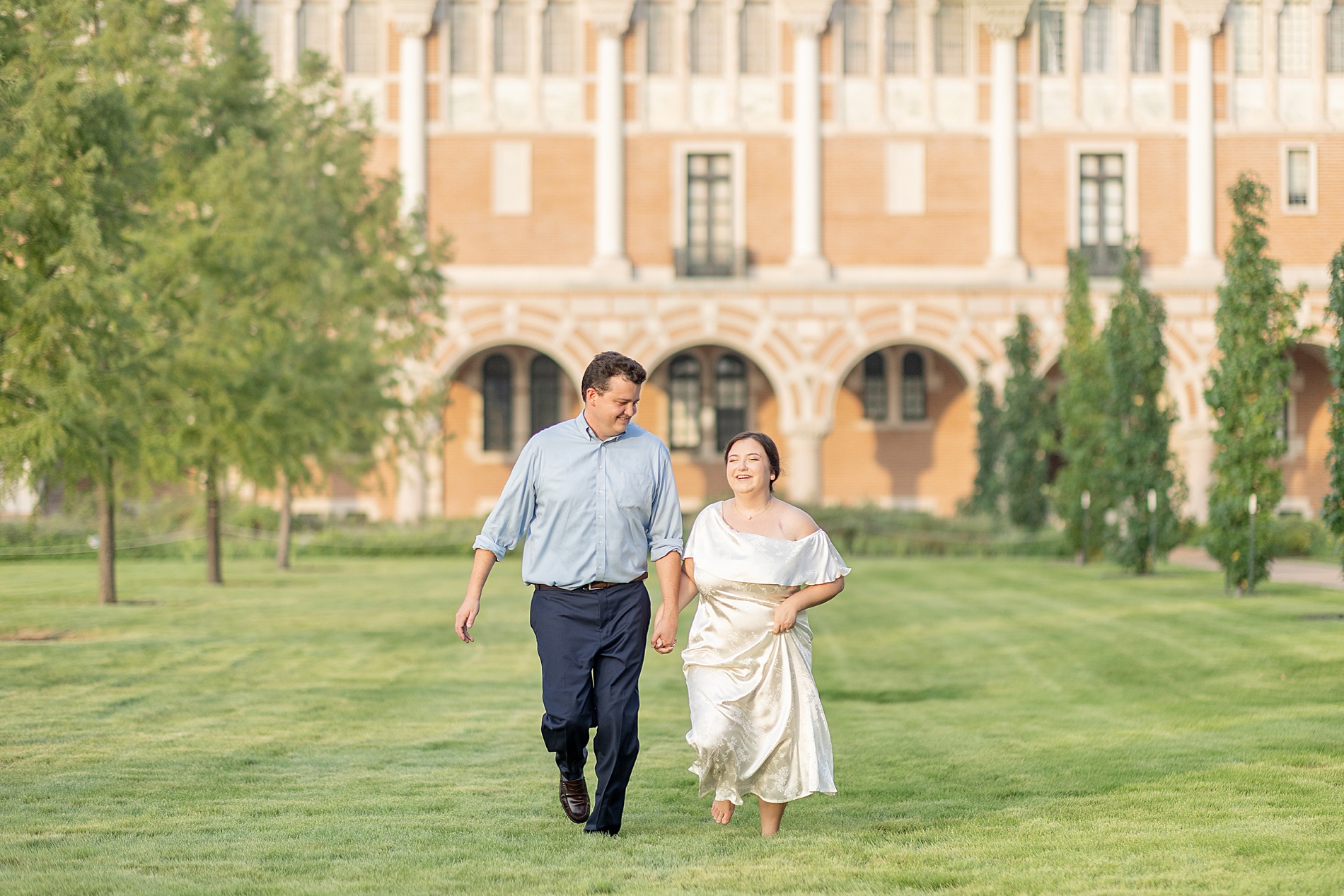 Rice University Engagement Session in Houston, TX