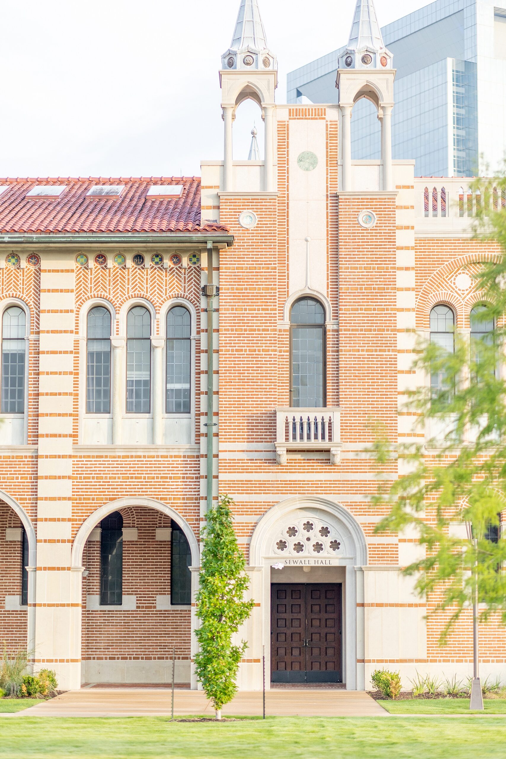 Rice University building in Houston, TX