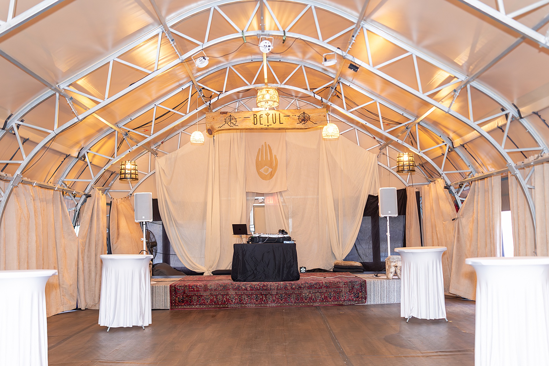 tented wedding reception