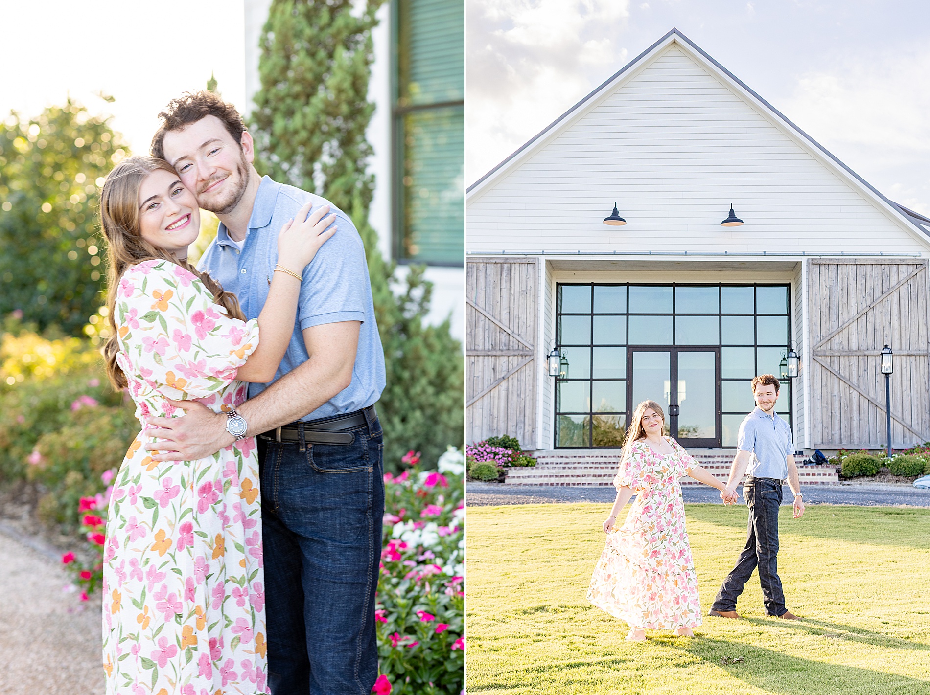 Texas Summer Engagement at Deep In The Heart Farms