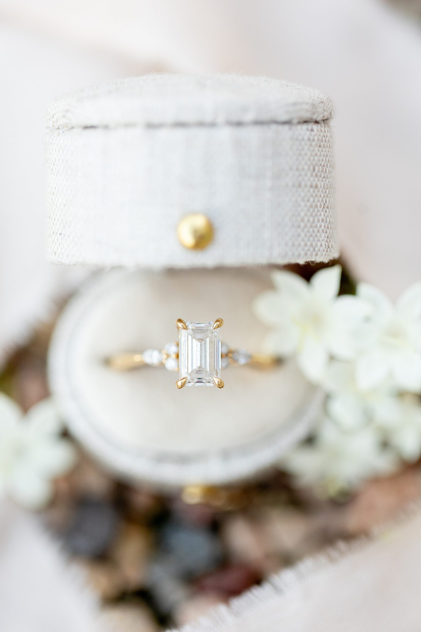 engagement ring in ring box