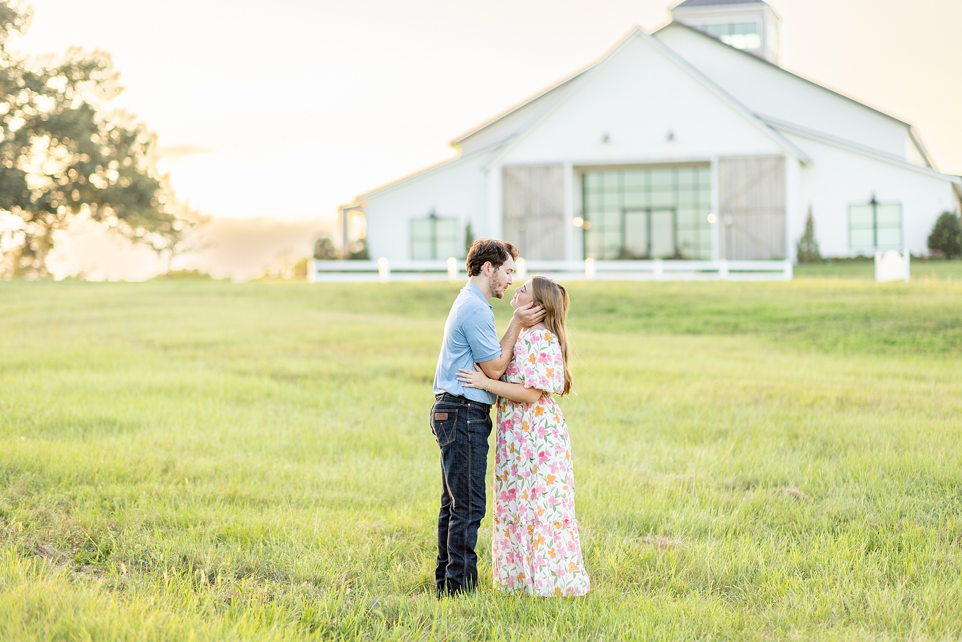 Texas Summer Engagement at Deep In The Heart Farms