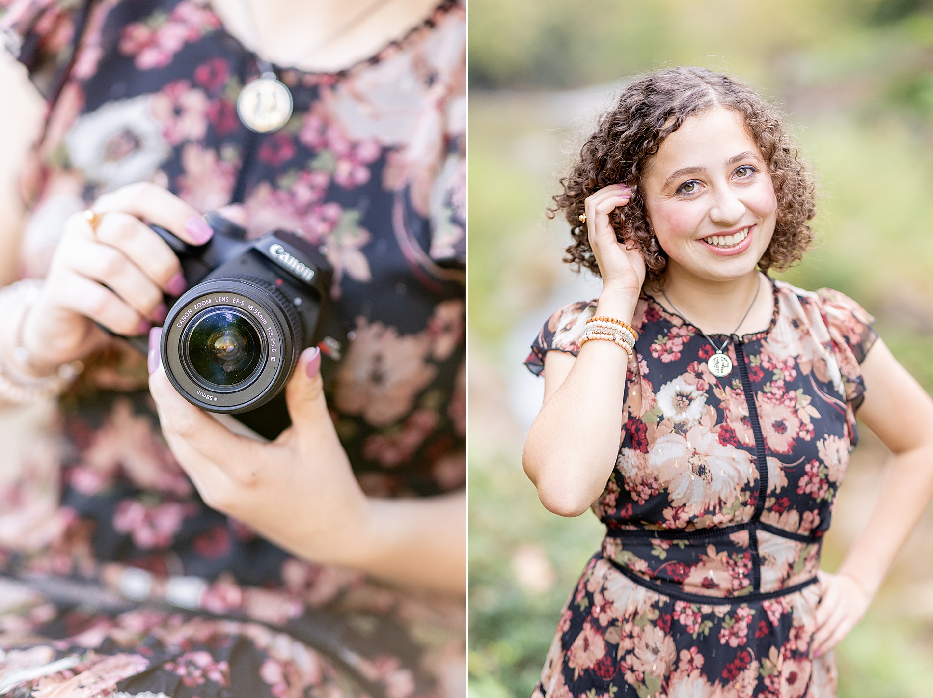 senior session of portrait photographer