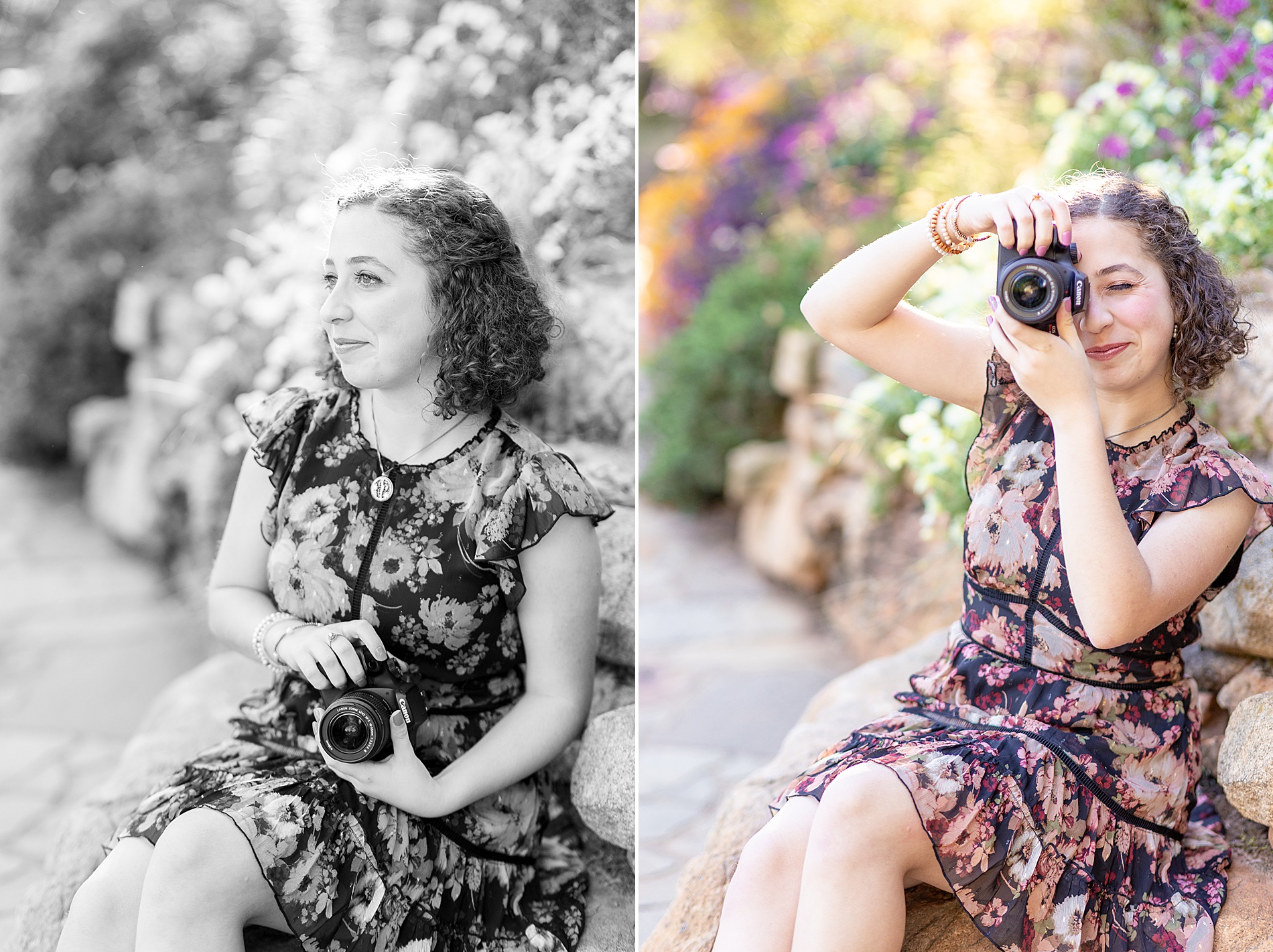 downtown Greenville, SC senior photoshoot