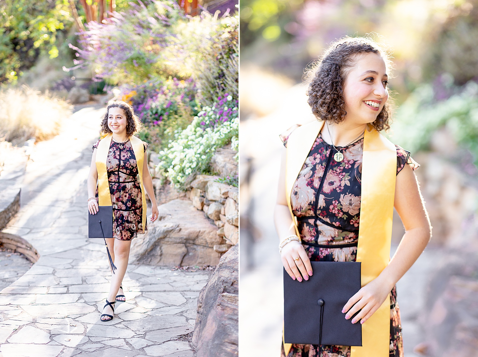 graduation photos of senior girl