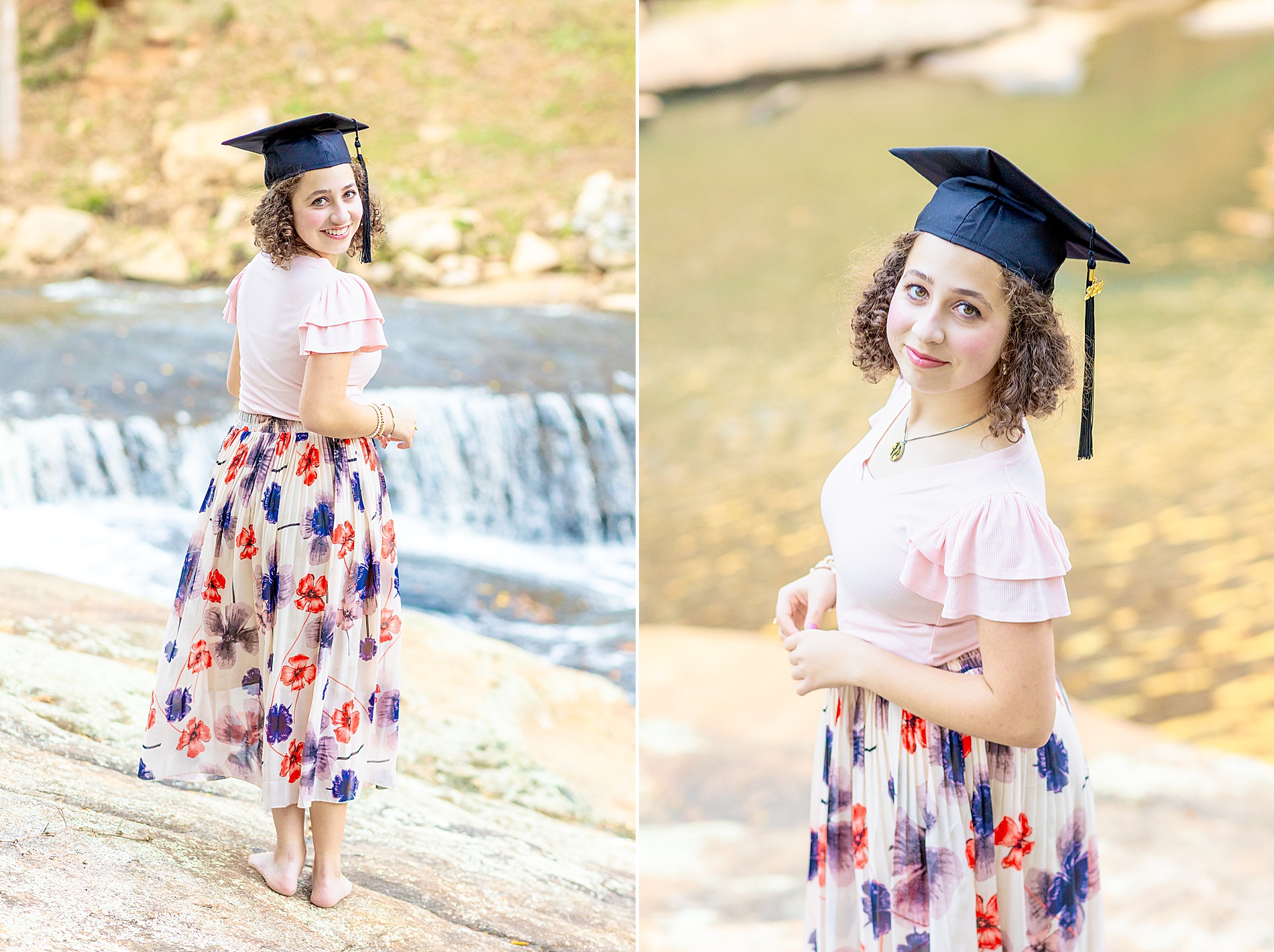 graduation portraits by Reedy river