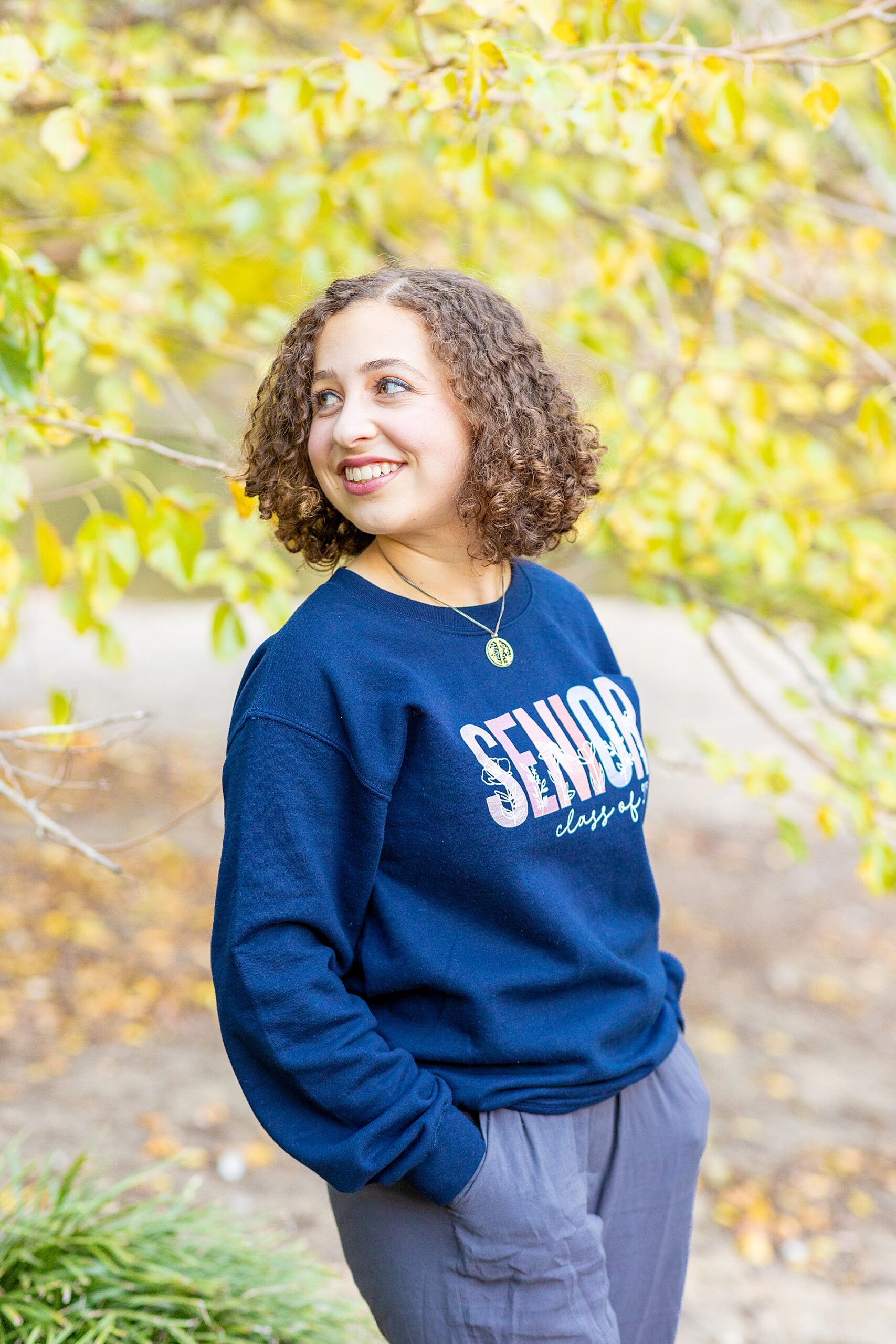 fall senior portraits