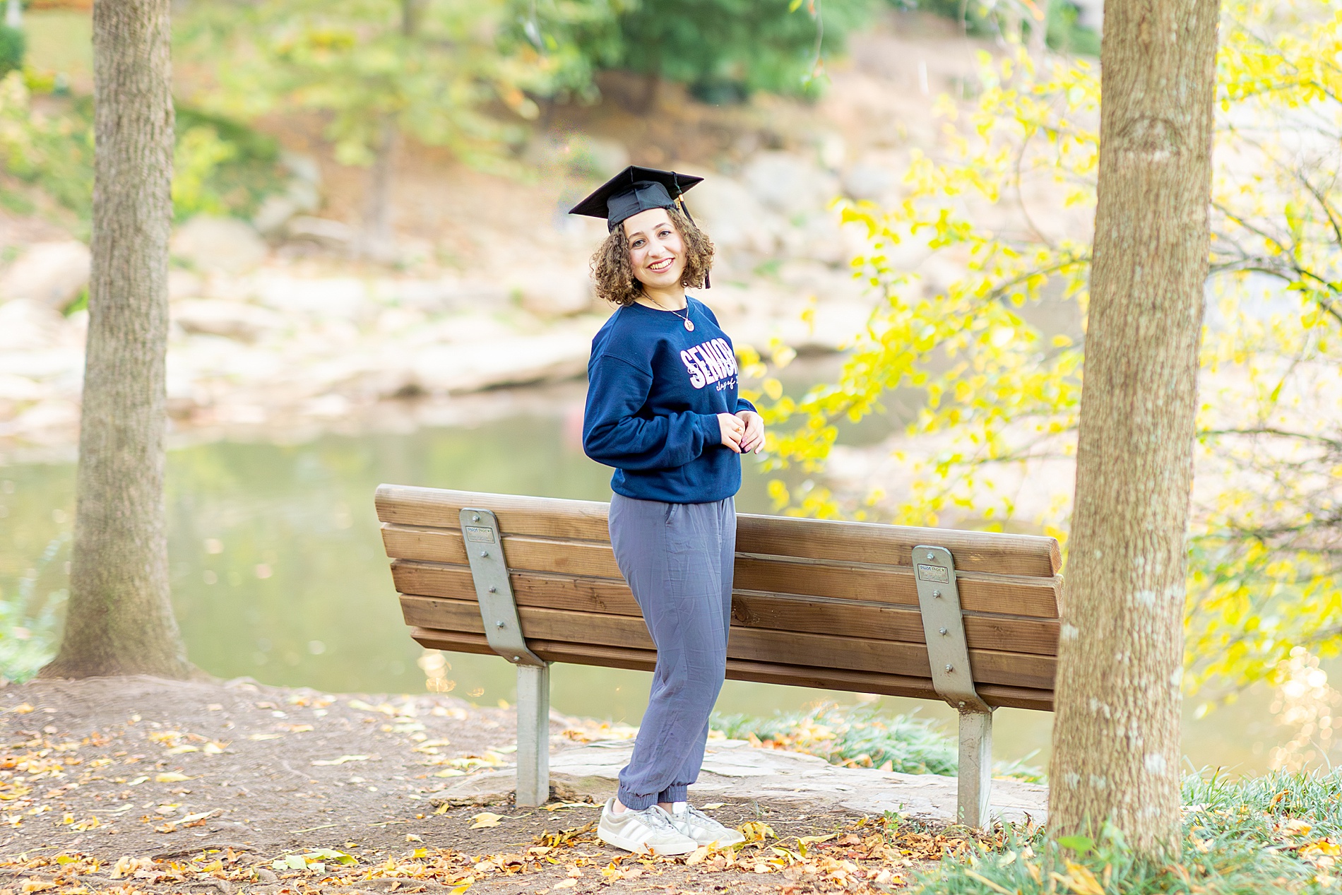 downtown Greenville senior session