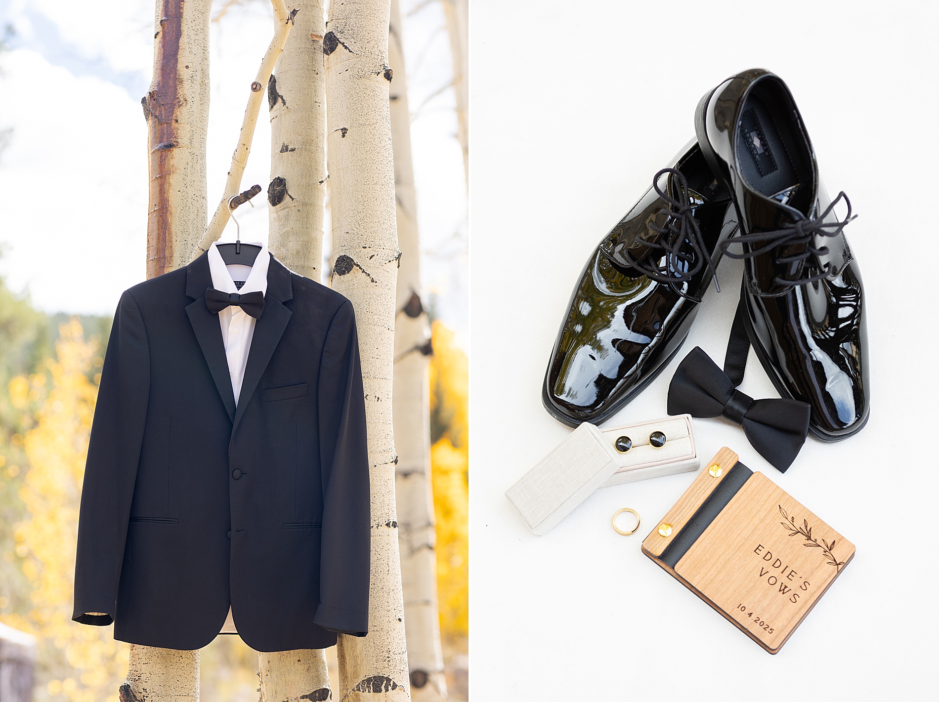 groom wedding details