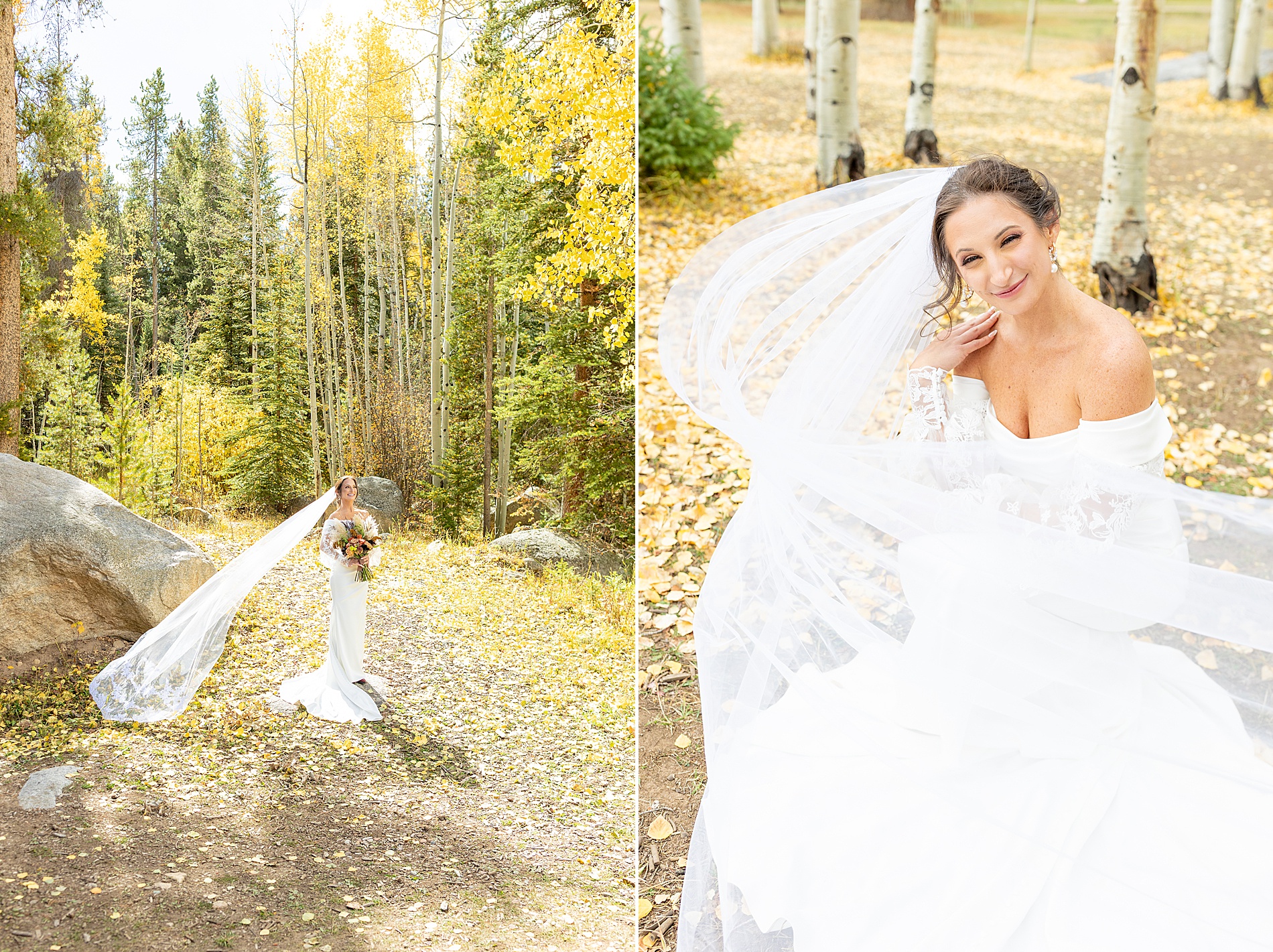 Aspen, CO bridal portraits
