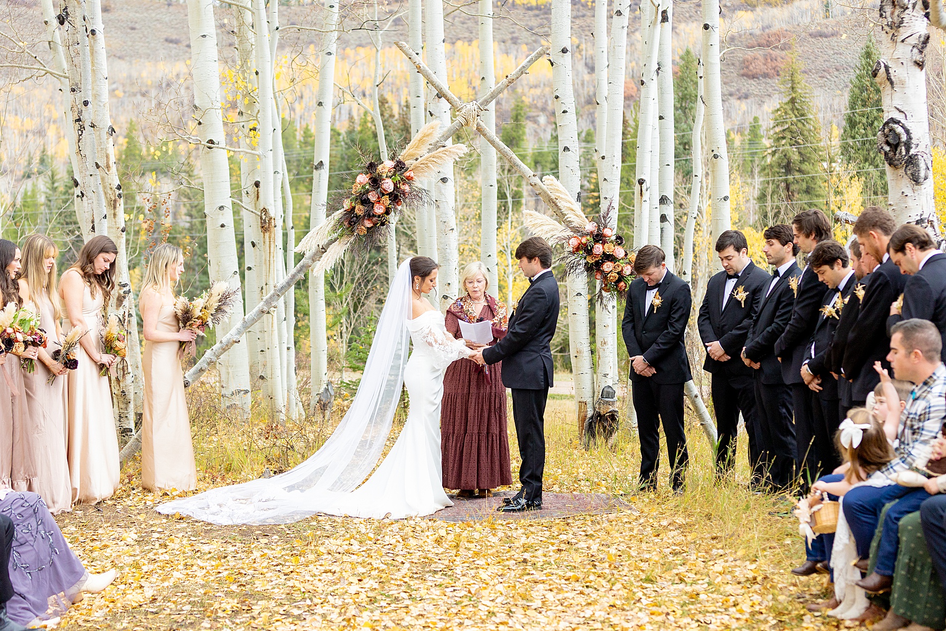 Vibrant Aspen, Colorado Wedding at Beyul Retreat