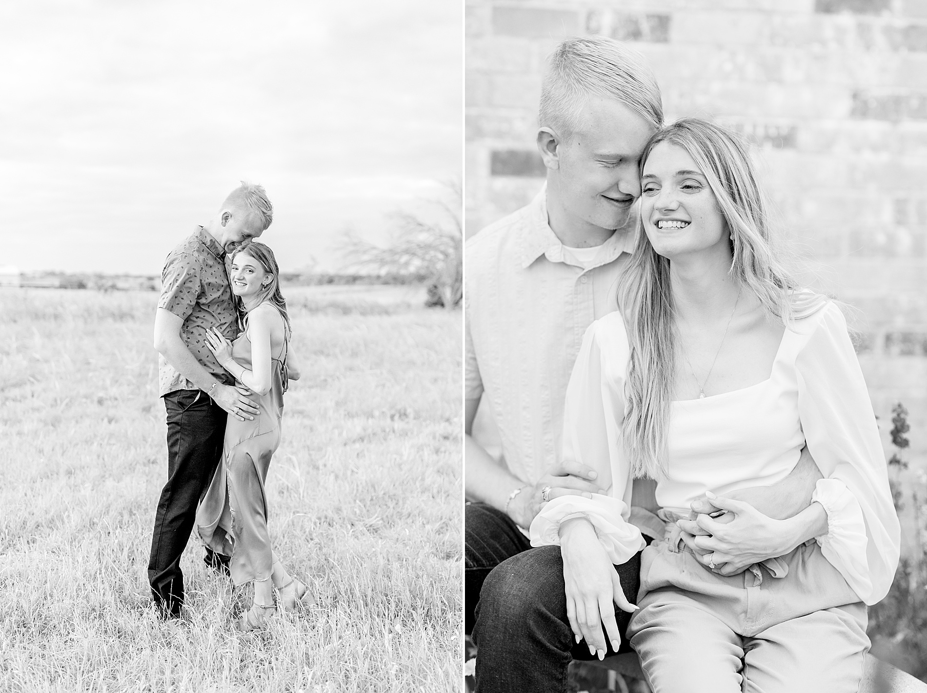 timeless engagement session